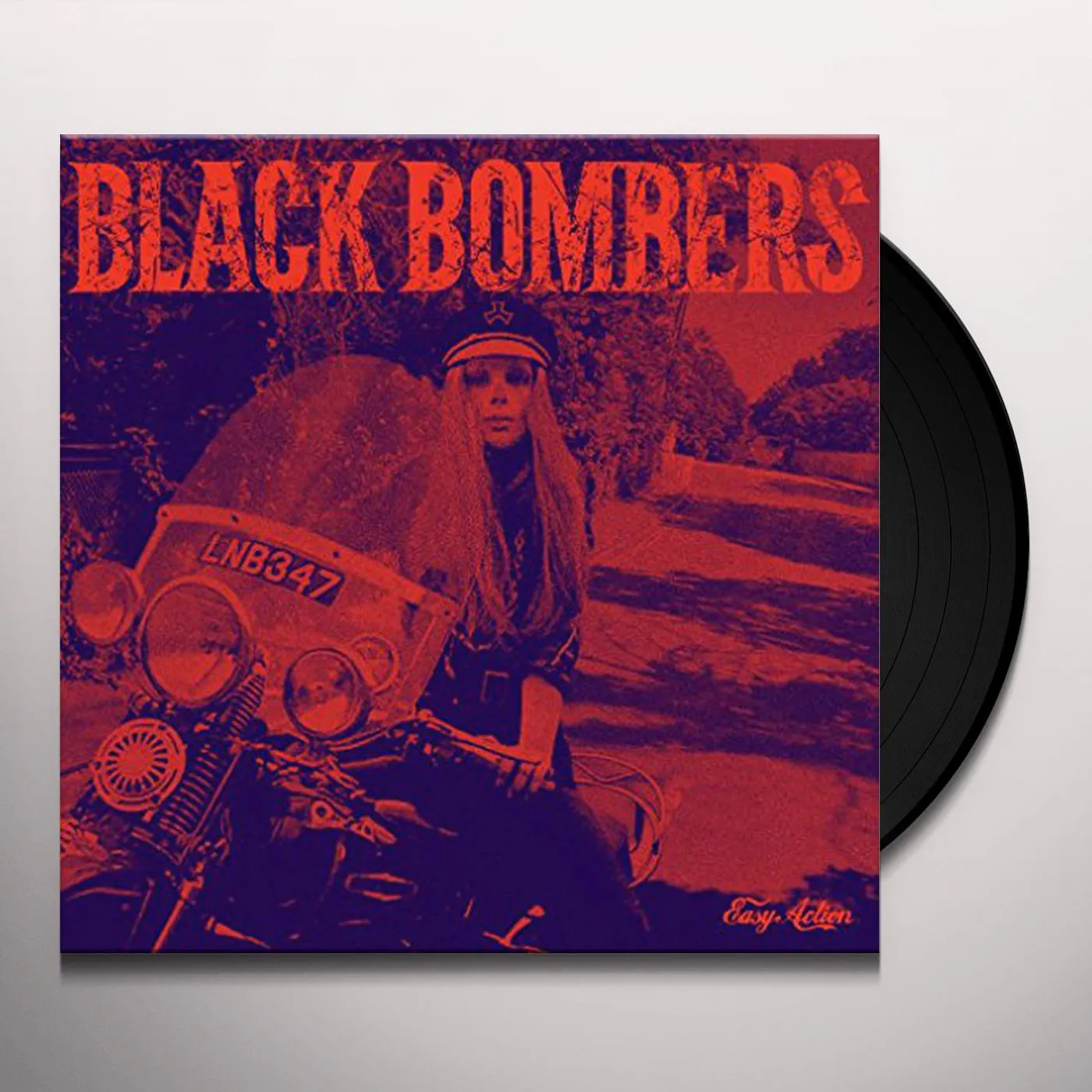 BLACK BOMBERS Rush / Raw Ramp Vinyl Record