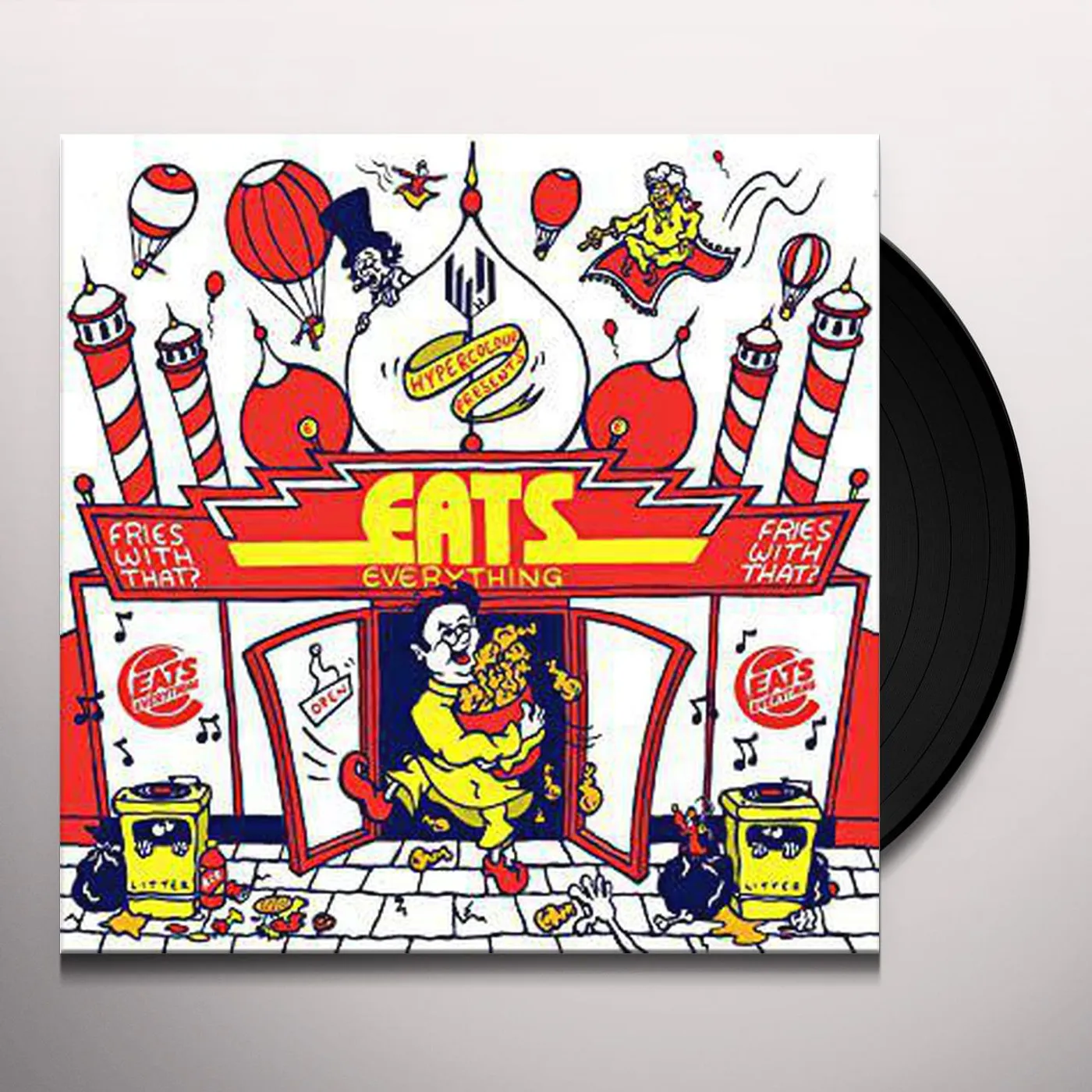 Various Artists Eats Everything Presents   Fries With Th Vinyl Record