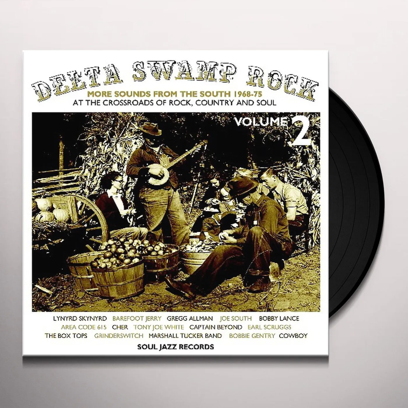 Soul Jazz Records Presents Delta Swamp Rock Vol 2: At The Crossroad Vinyl Record