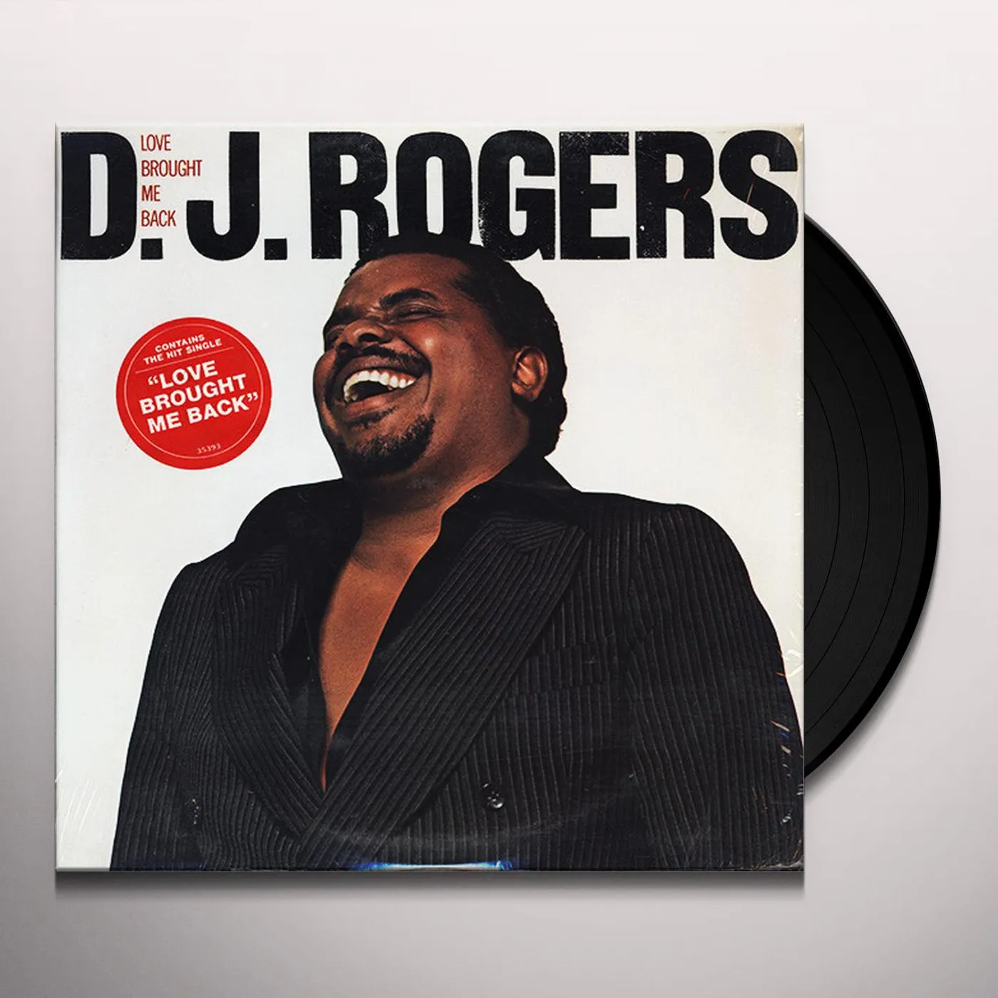 D.J. Rogers Love Brought Me Back Vinyl Record