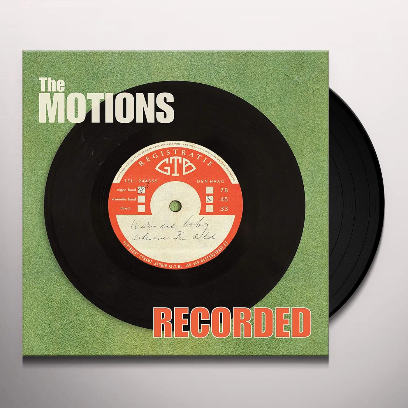 Motions Recorded Vinyl Record