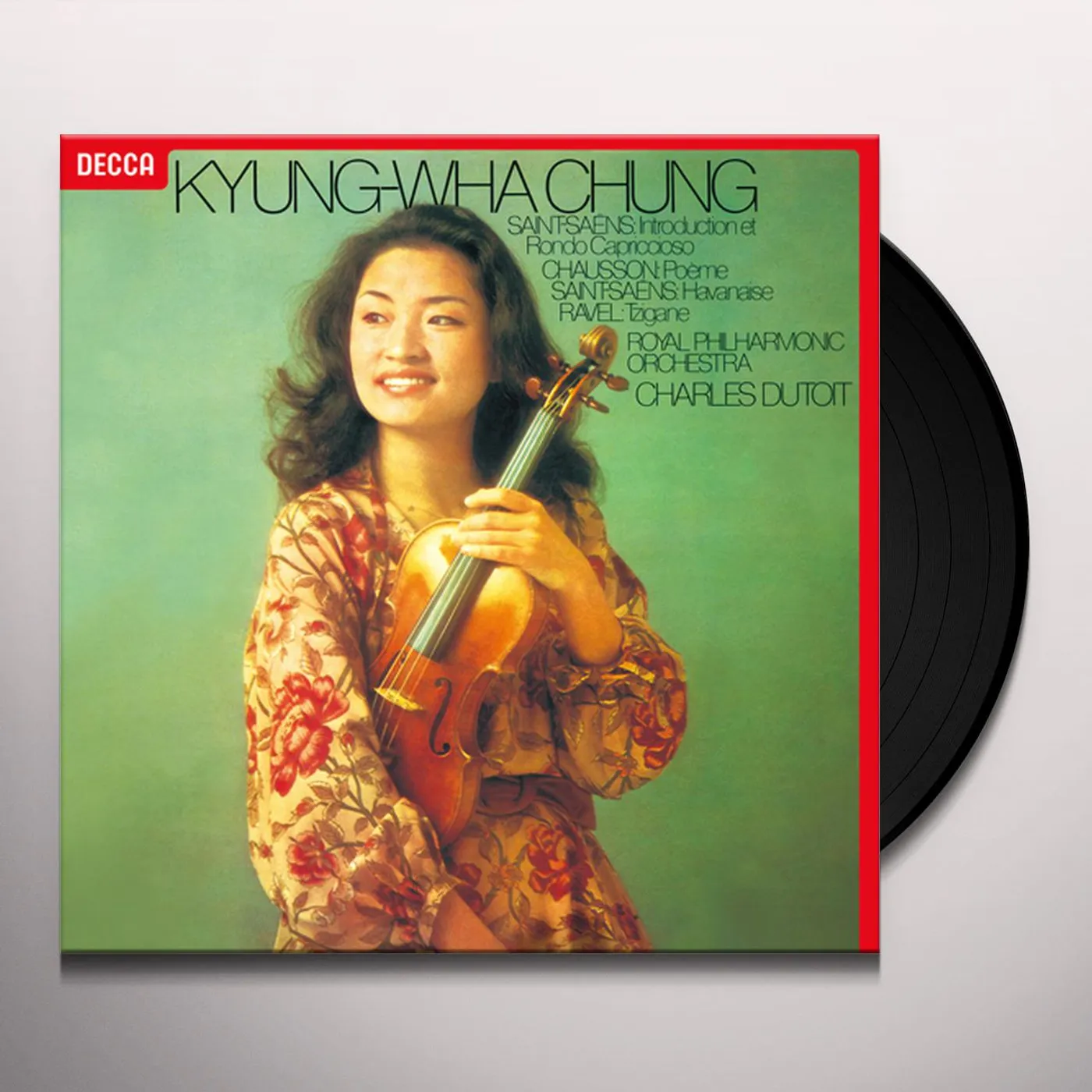 Kyung Wha Chung Saint-Saens, Chausson, Ravel Vinyl Record