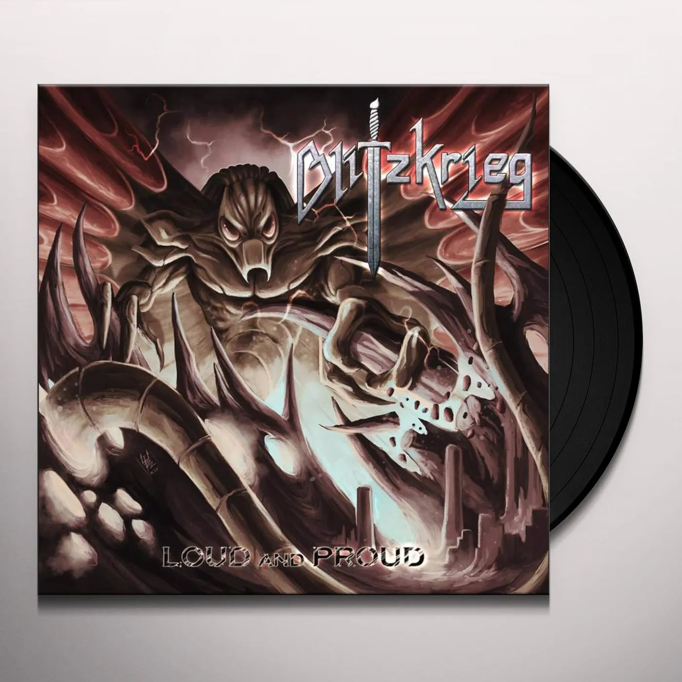 Blitzkrieg Loud and proud Vinyl Record