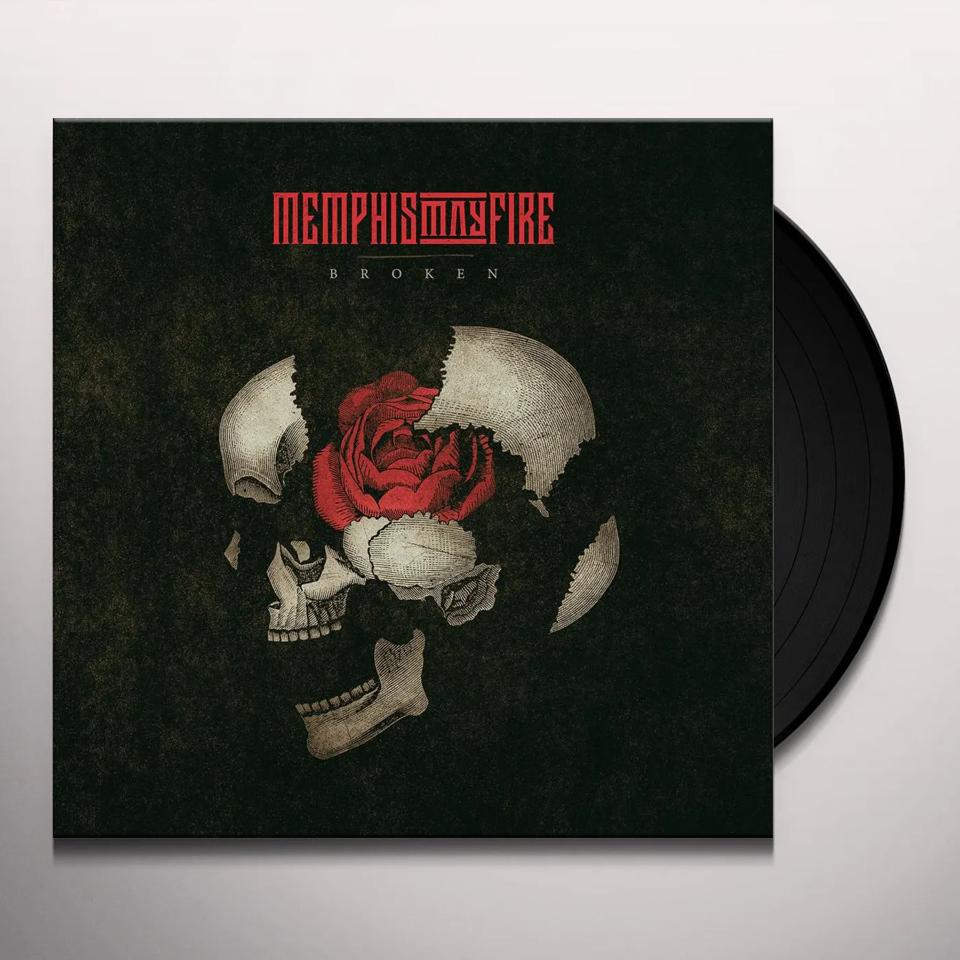 Memphis May Fire Broken Vinyl Record