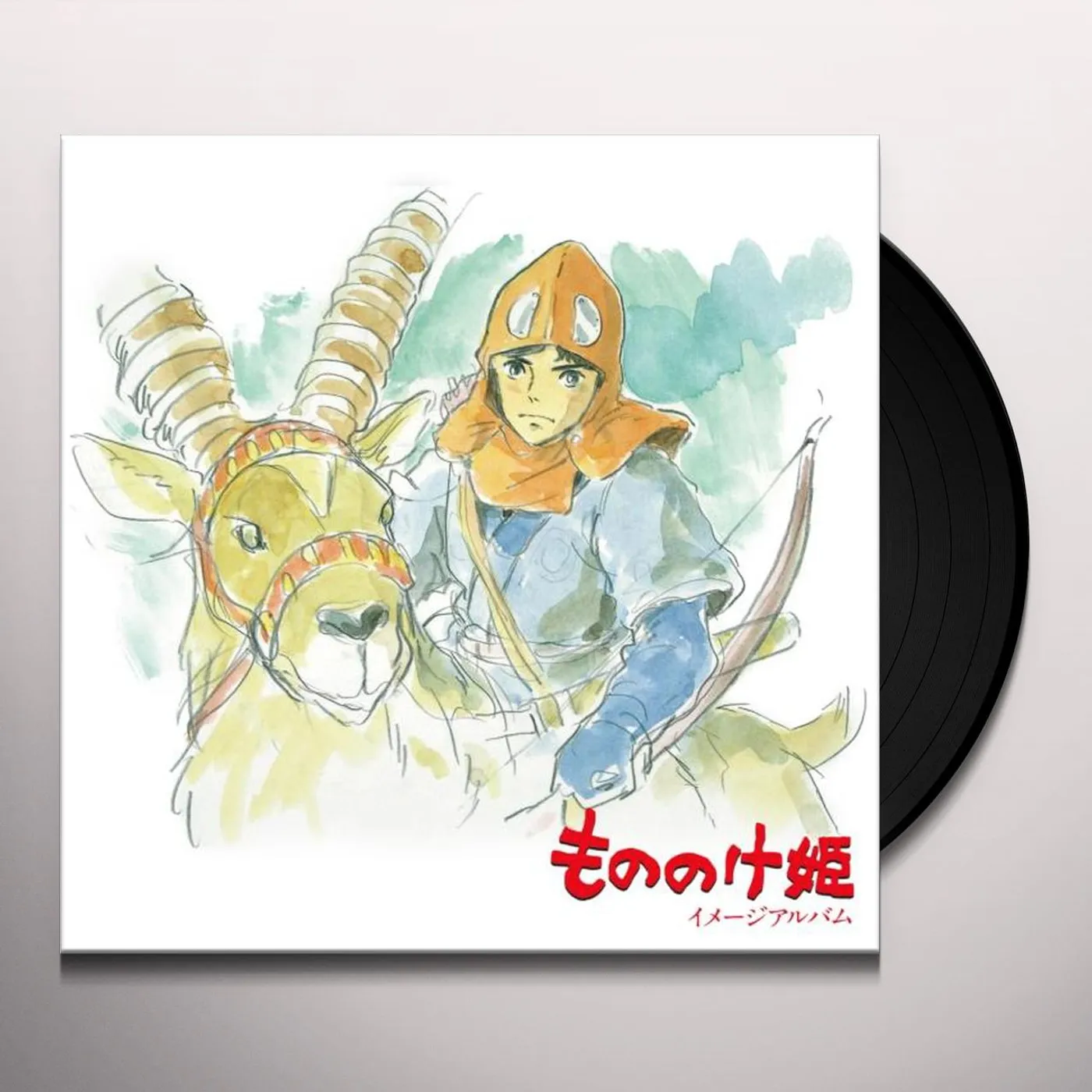 Joe Hisaishi LP Vinyl Record - Princess Mononoke / Image Album - Original Soundtrack