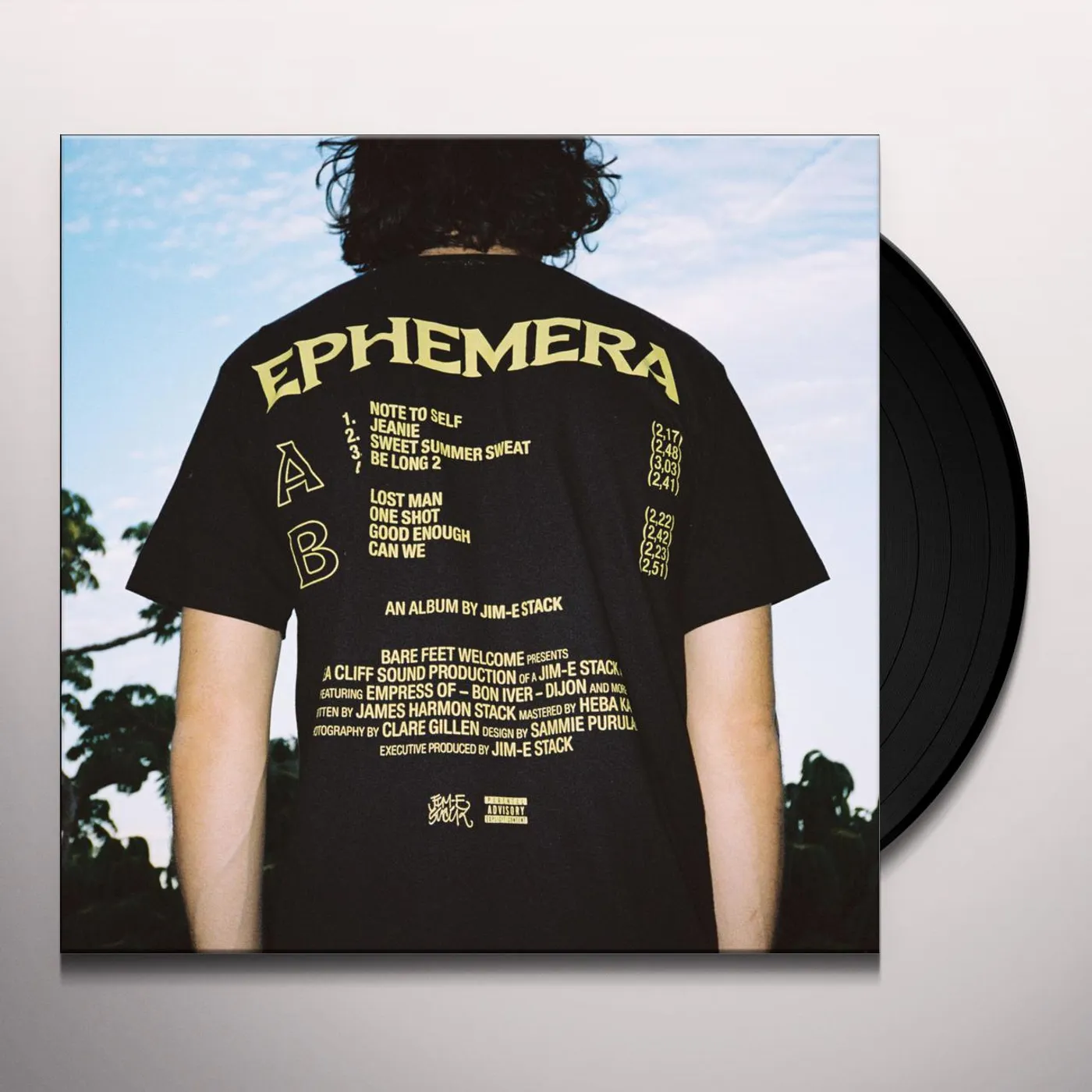 Jim-E Stack EPHEMERA (MERCHBAR) Vinyl Record
