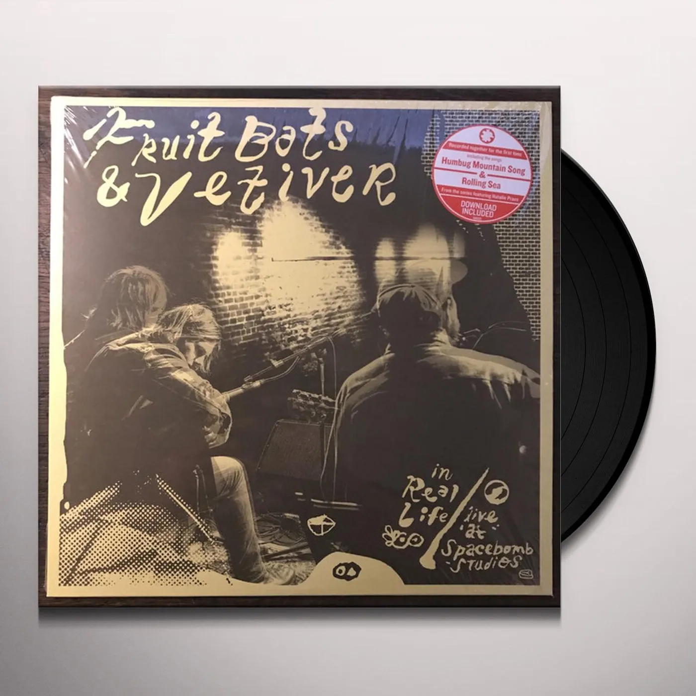 Fruit Bats & Vetiver IN REAL LIFE (LIVE AT SPACEBOMB STUDIOS) Vinyl Record