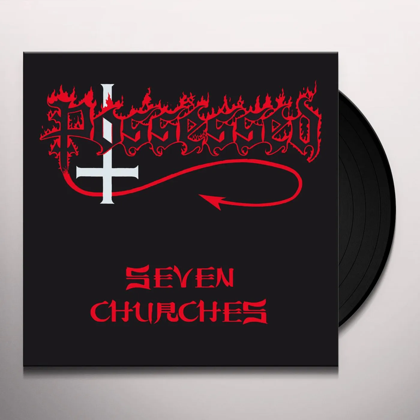 Possessed Seven Churches Vinyl Record