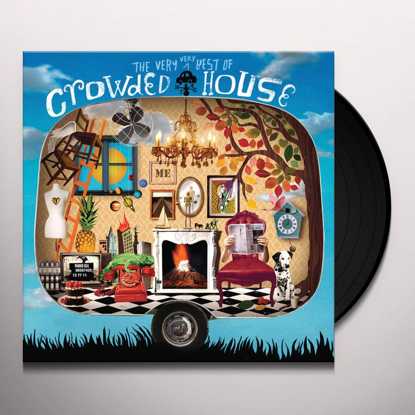 VERY VERY BEST OF CROWDED HOUSE Vinyl Record