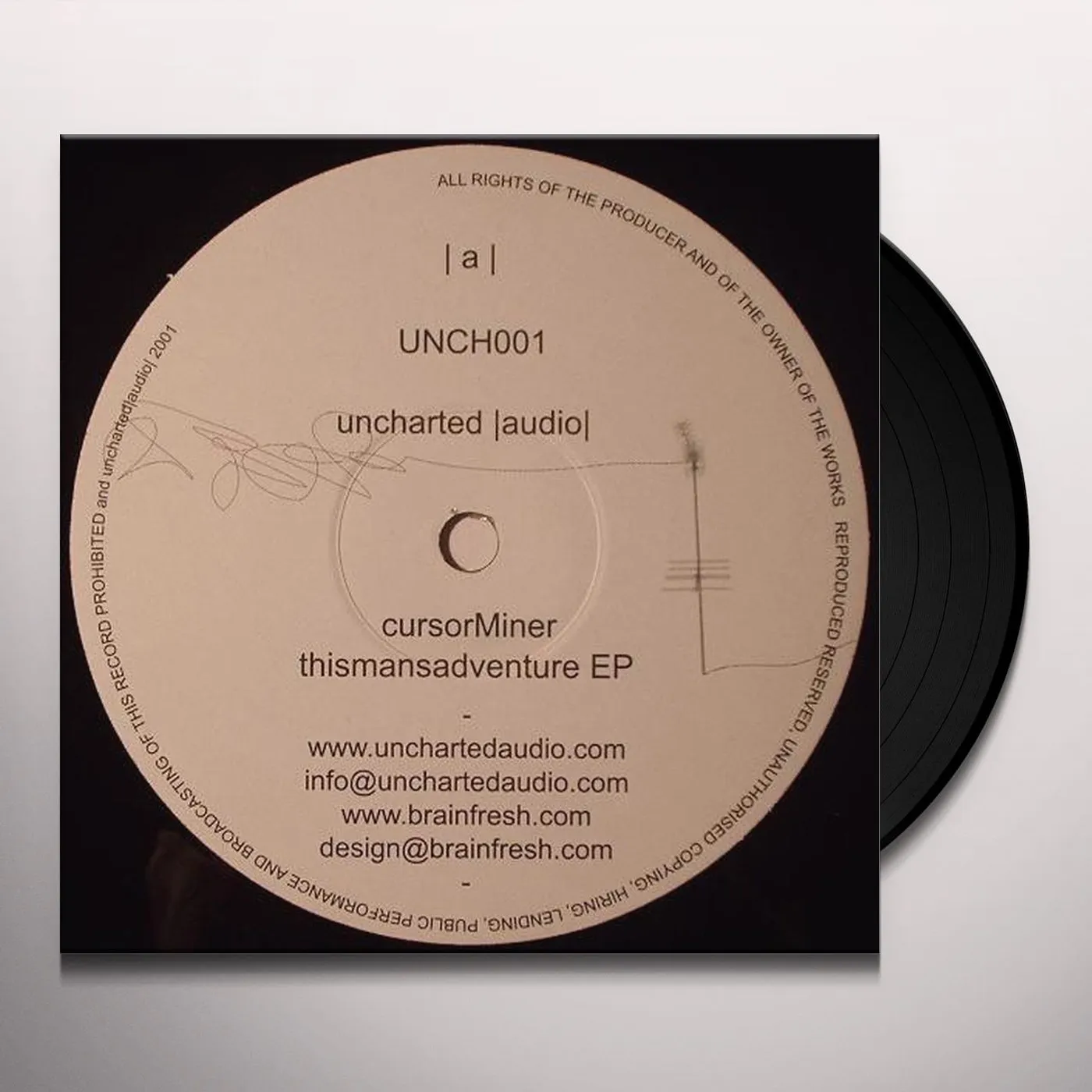 Cursor Miner THISMANSADVENTURE Vinyl Record - UK Release