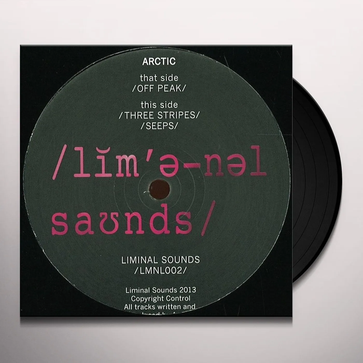 Arctic THREE STRIPES Vinyl Record - UK Release
