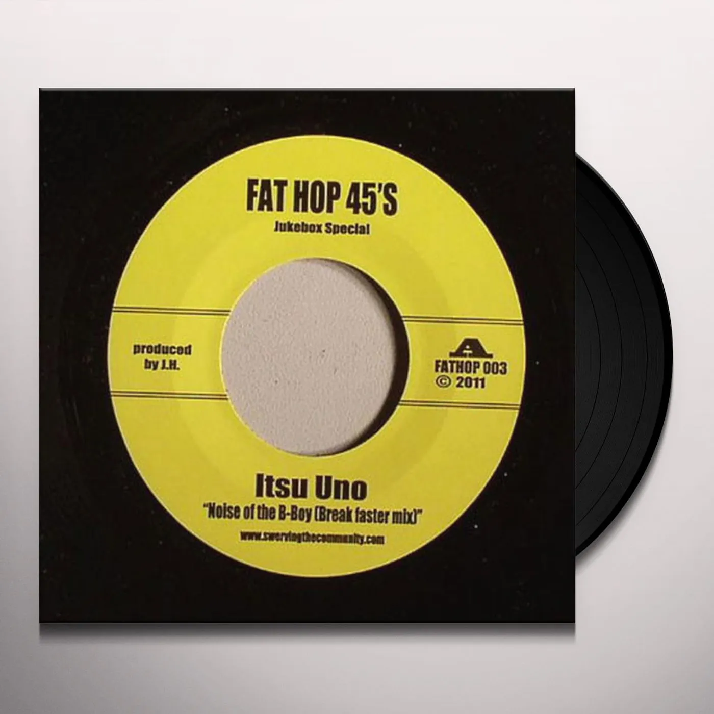 Itsu Uno NOISE OF THE B-BOY Vinyl Record - UK Release