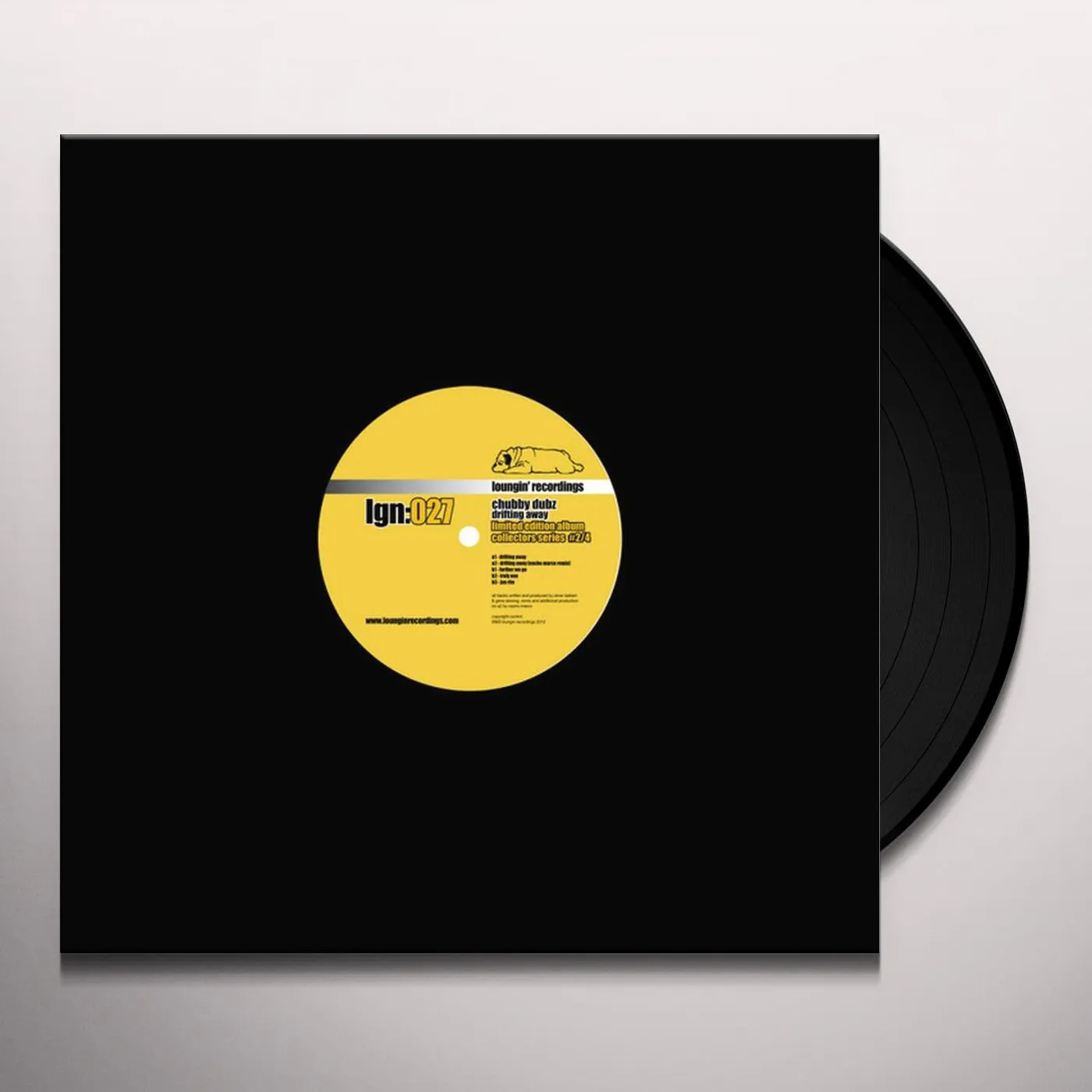 Chubby Dubz DRIFTING AWAY (ALBUM SAMPLER 2) Vinyl Record - UK Release