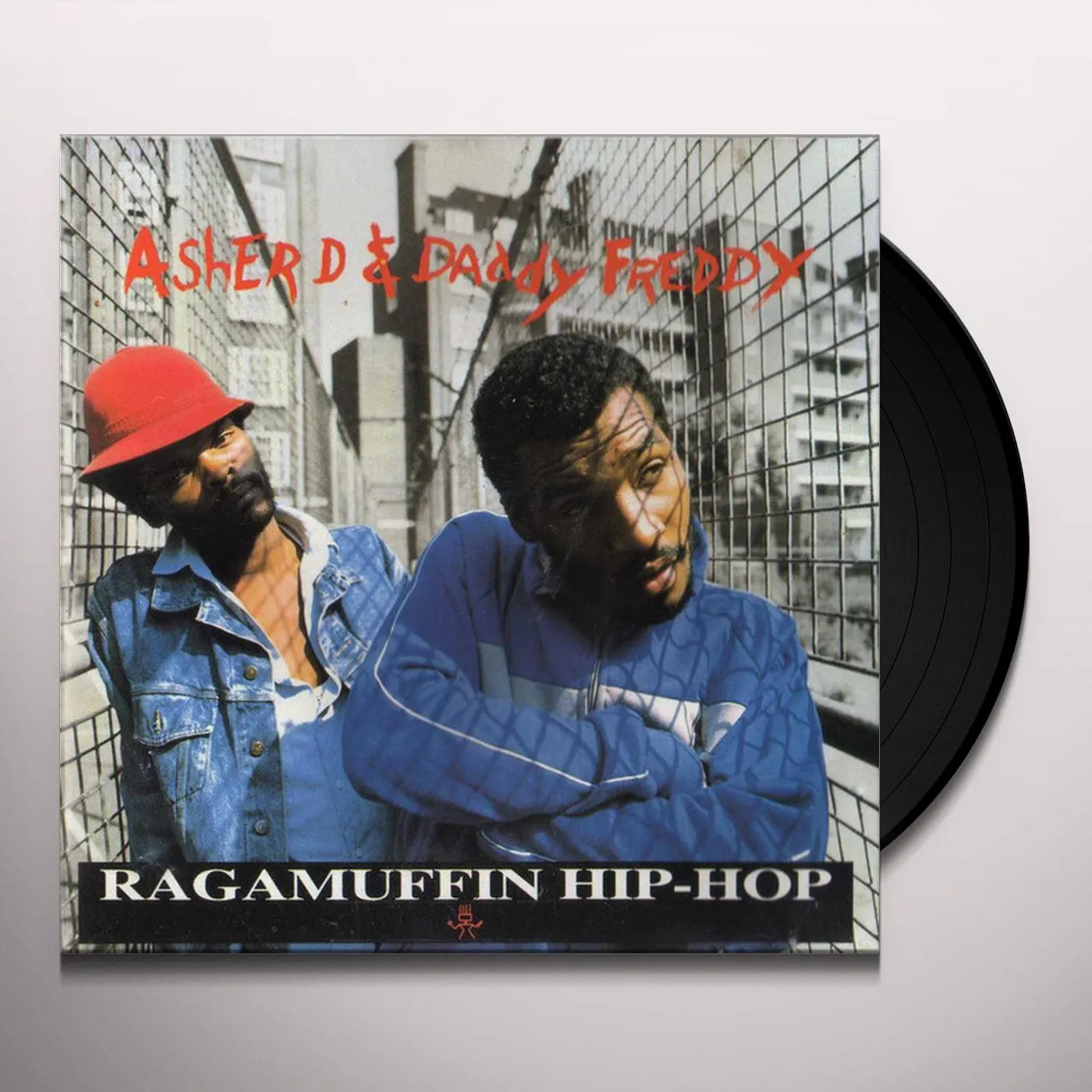 Asher D & Daddy Freddy RAGGA MUFFIN HIP HOP Vinyl Record - UK Release
