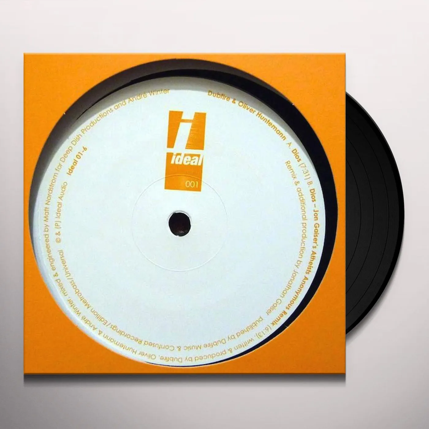 Dubfire & Oliver Huntemann DIOS (GAISER REMIX) (GER) Vinyl Record