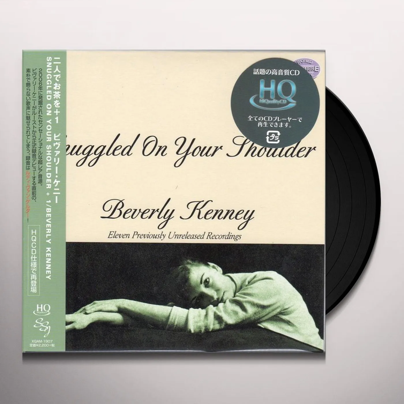 Beverly Kenney Snuggled On Your Shoulder Vinyl Record