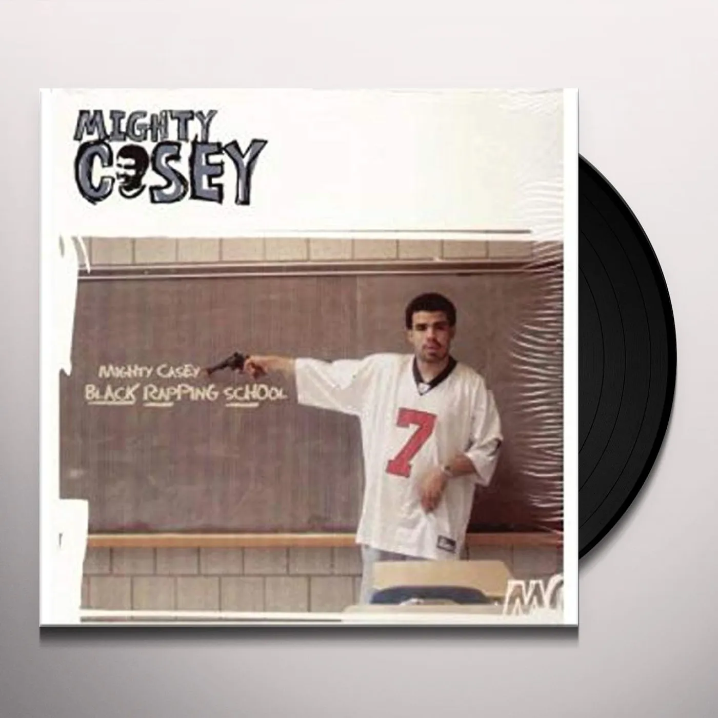 Mighty Casey Black Rapping School Vinyl Record