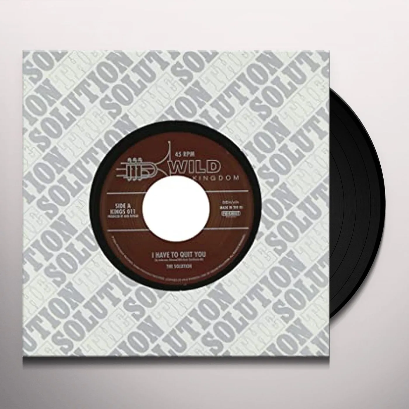 The Solution I Have To Quit You Vinyl Record