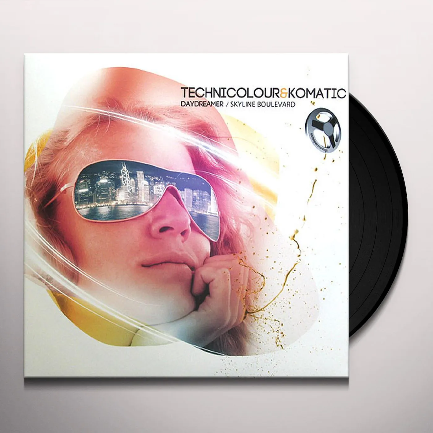 Technicolour & Komatic DAYDREAMER/SKYLINE BOULEVARD Vinyl Record - UK Release