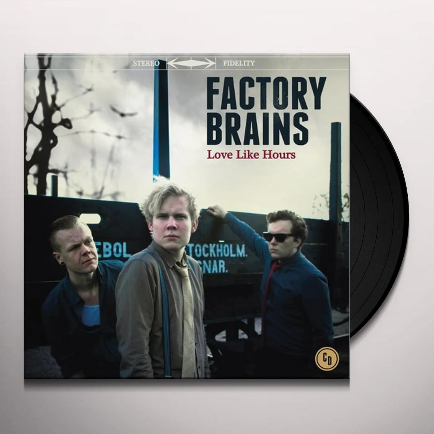 Factory Brains LOVE LIKE HOURS Vinyl Record - Sweden Release