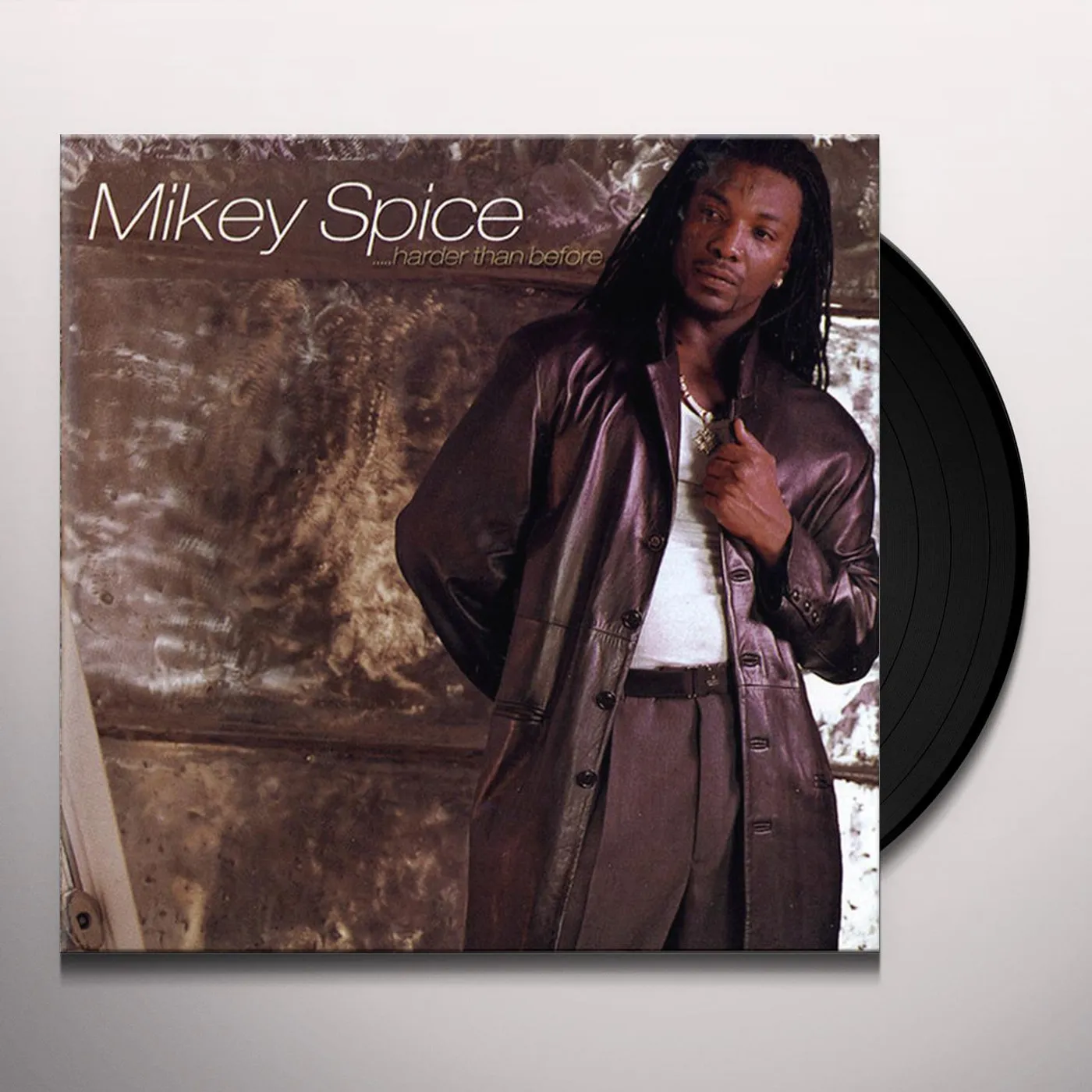Mikey Spice HARDER THAN BEFORE Vinyl Record