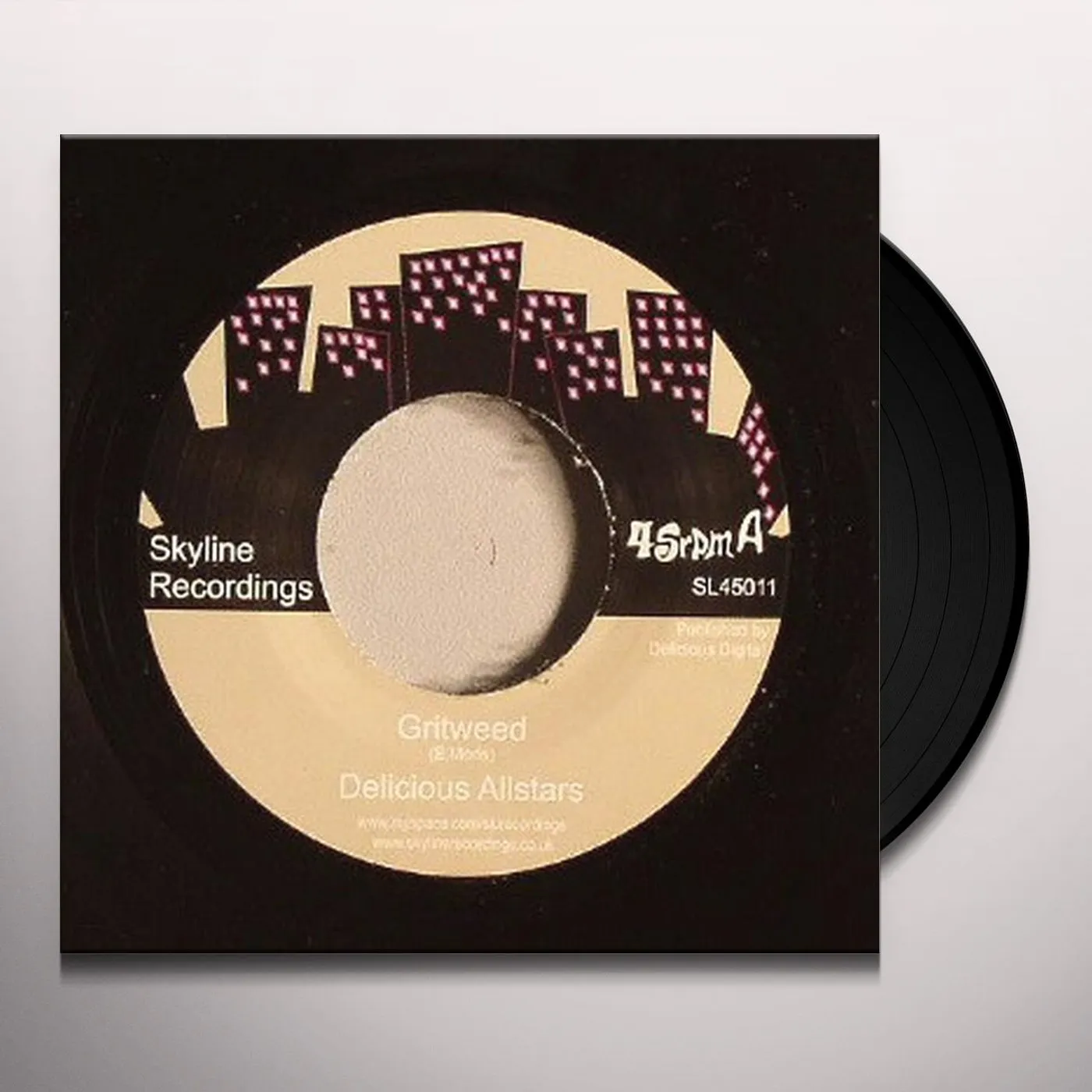 Delicious Allstars GRITWEED Vinyl Record - UK Release