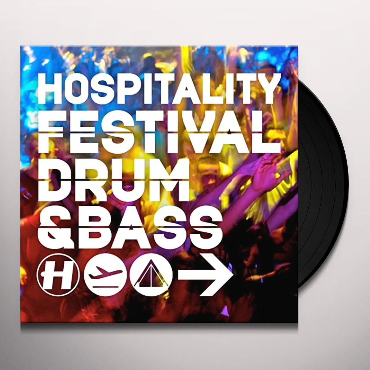 HOSPITALITY FESTIVAL DRUM & BASS / VARIOUS Vinyl Record - UK Release