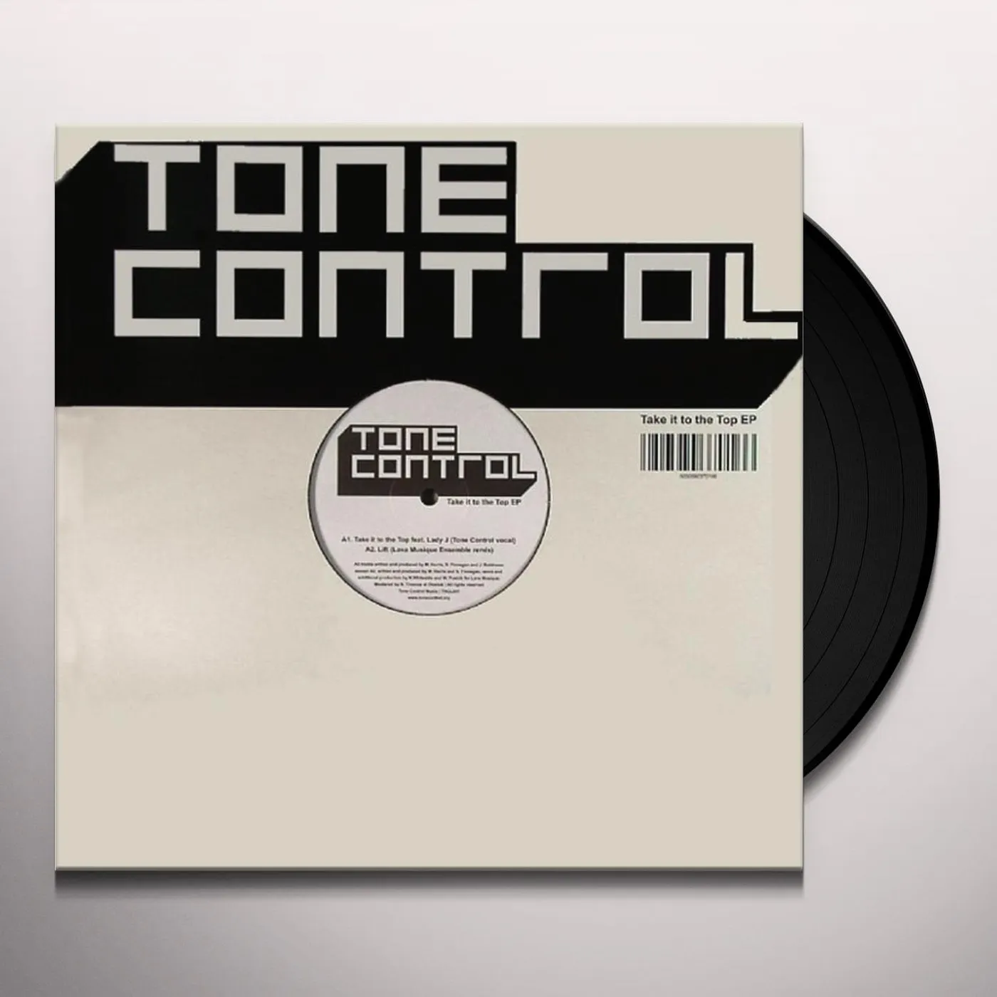 Tone Control TAKE IT TO THE TOP EP Vinyl Record - UK Release
