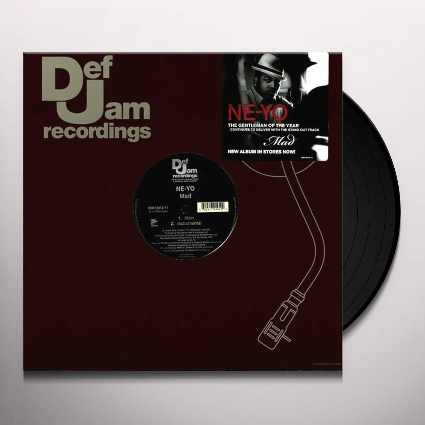 Ne-Yo WHEN YOU'RE MAD (X2) Vinyl Record