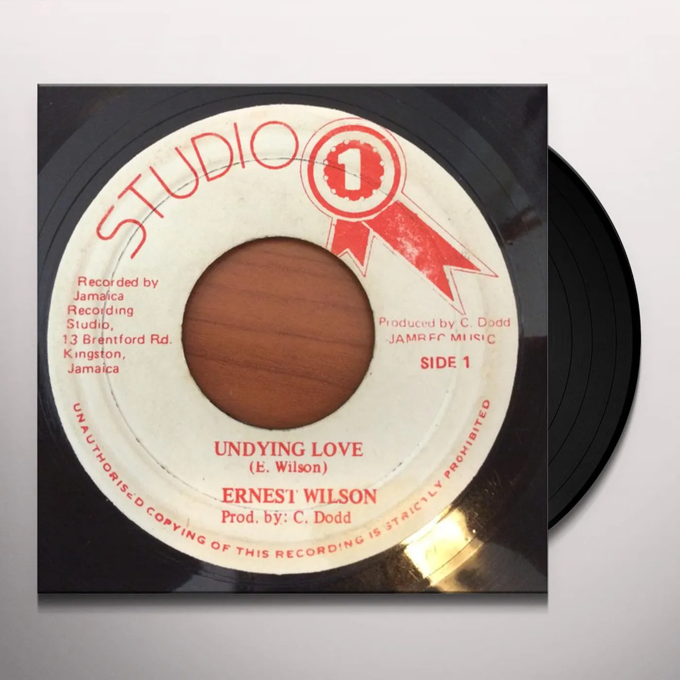 Ernest Wilson UNDYING LOVE Vinyl Record