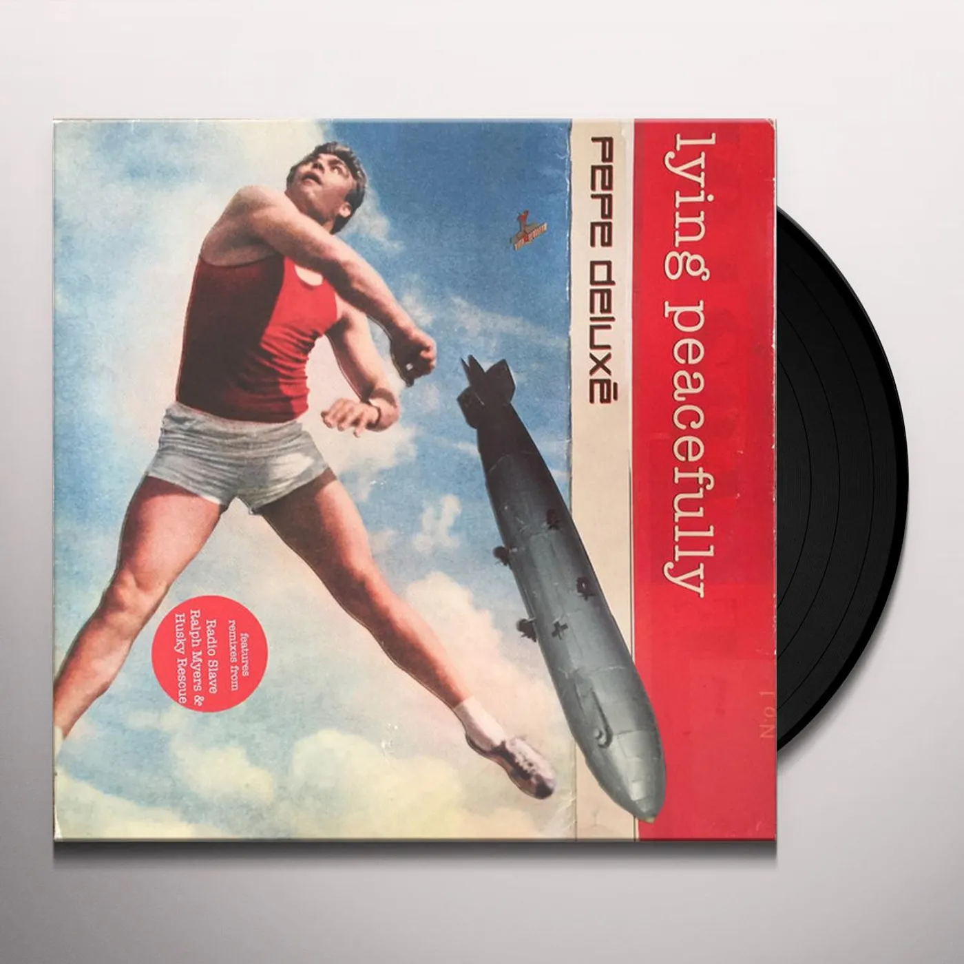 Pepe Deluxe LYING PEACEFULLY Vinyl Record - UK Release