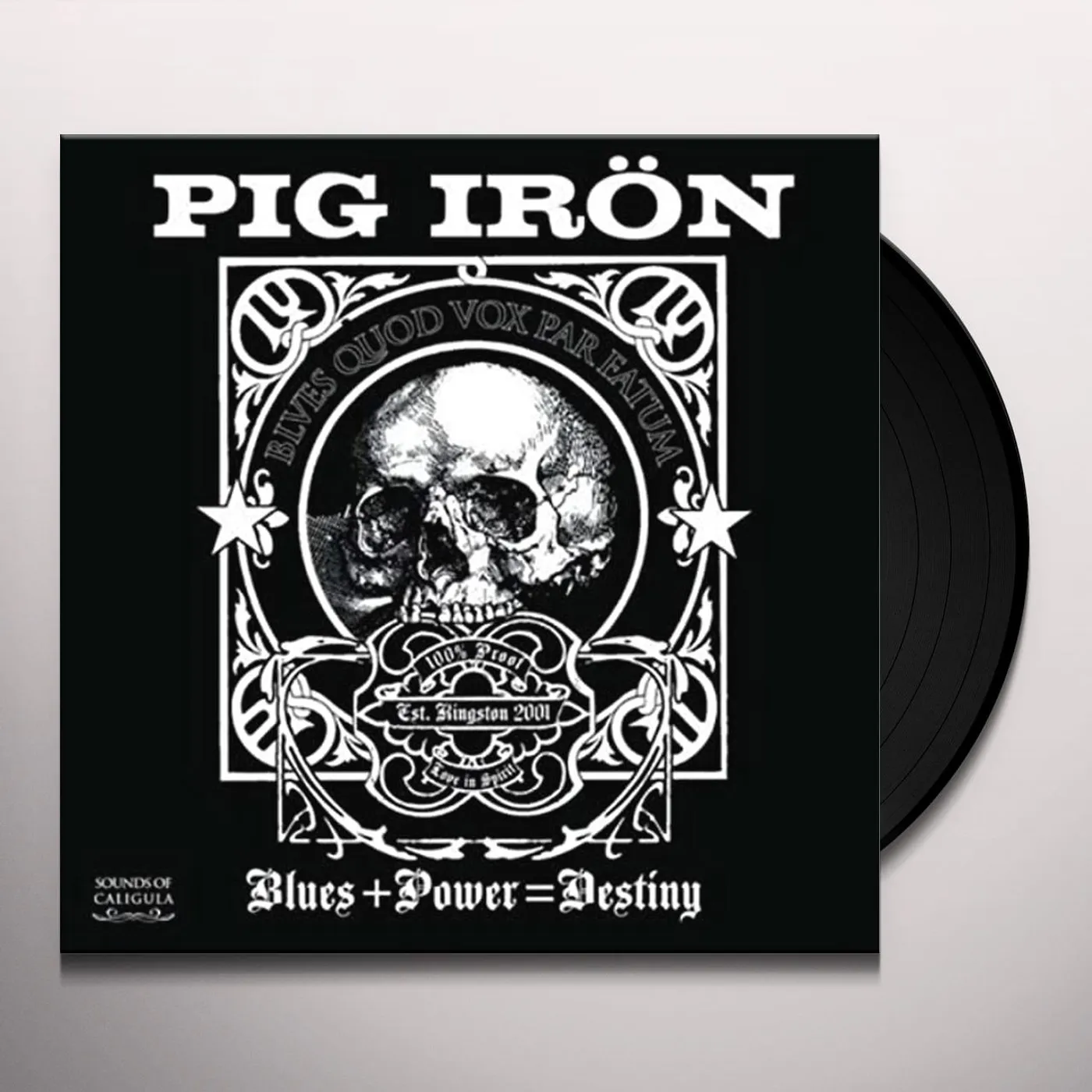 Pig Irön-BLUES + POWER = DESTINY Vinyl Record - UK Release