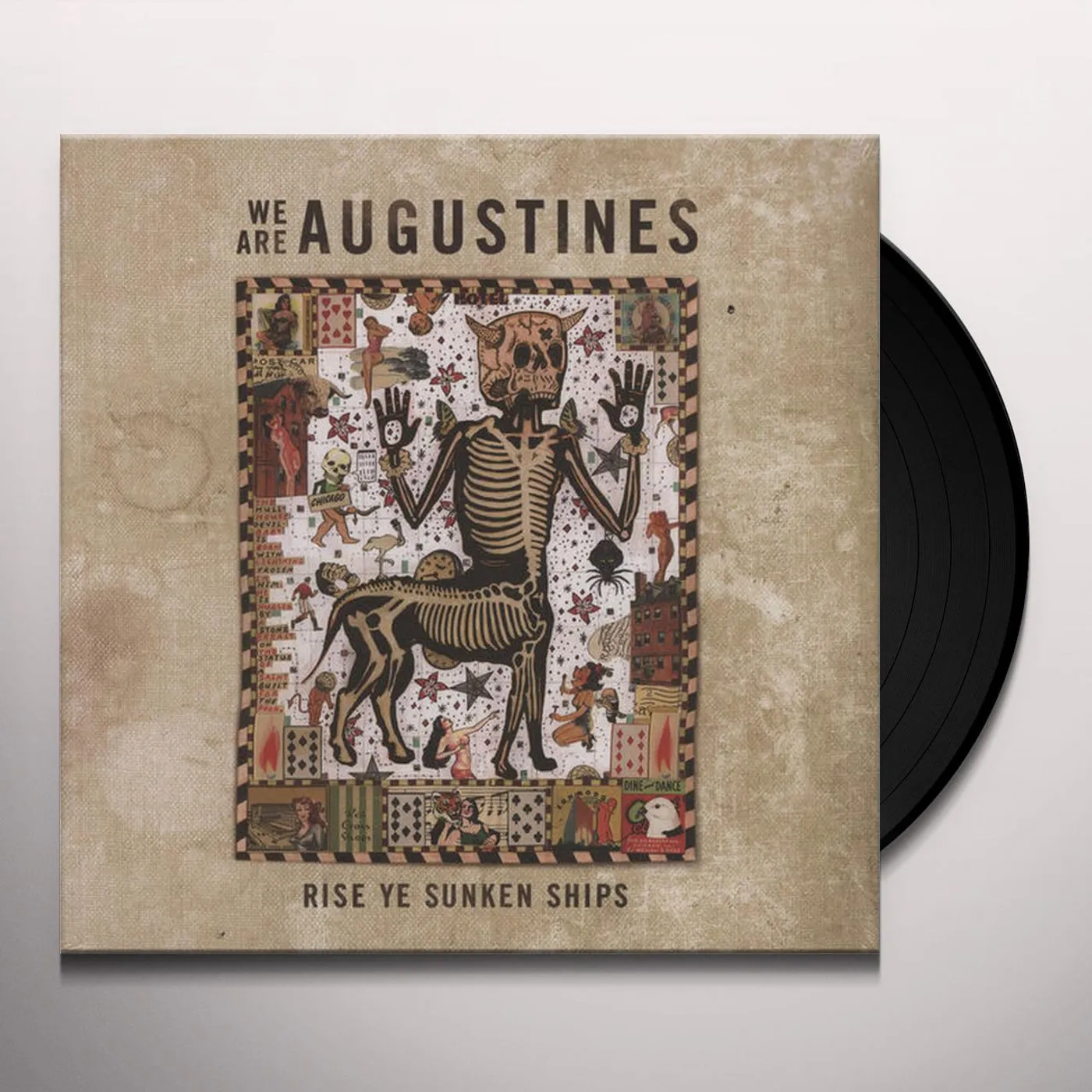 We Are Augustines RISE YE SUNKEN SHIPS Vinyl Record - UK Release