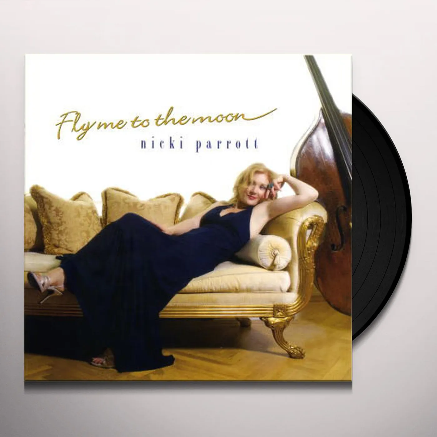 Nikki Parrott FLY ME TO THE MOON Vinyl Record - Japan Release