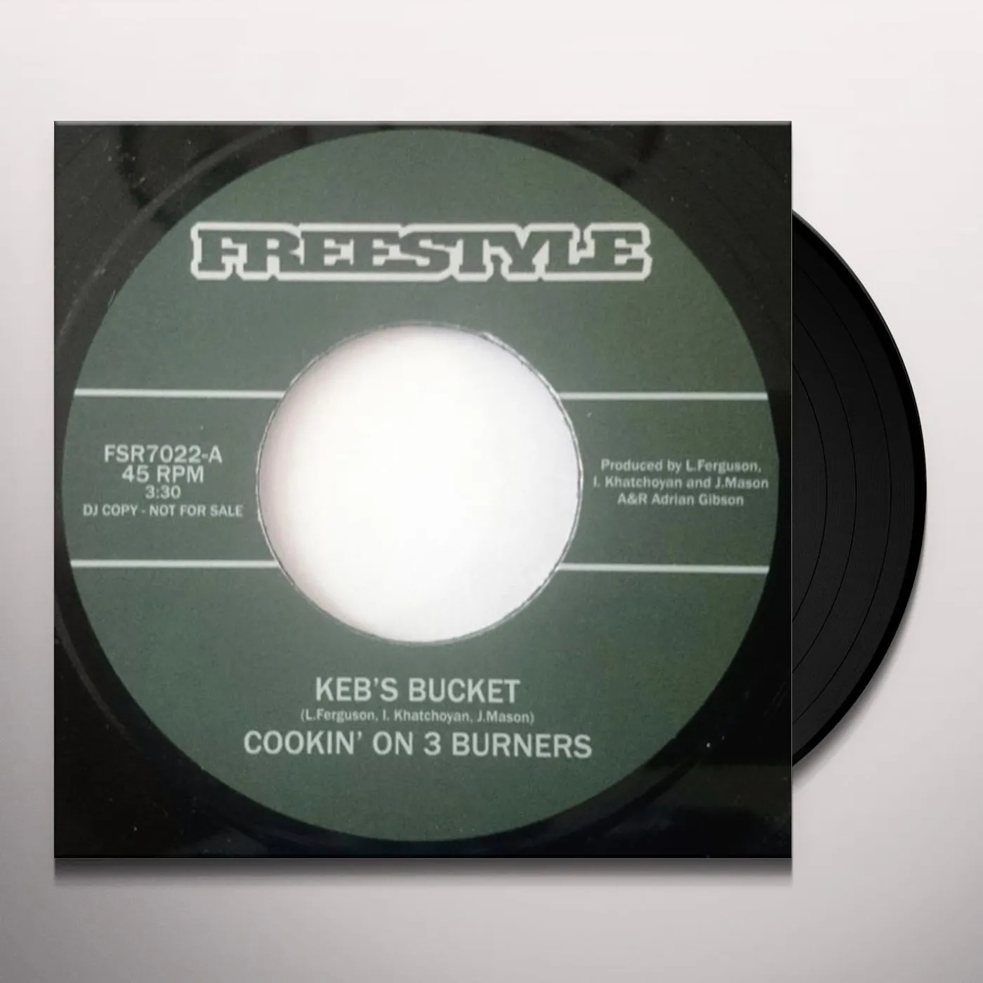 Cookin' On 3 Burners KEB'S BUCKET Vinyl Record - UK Release