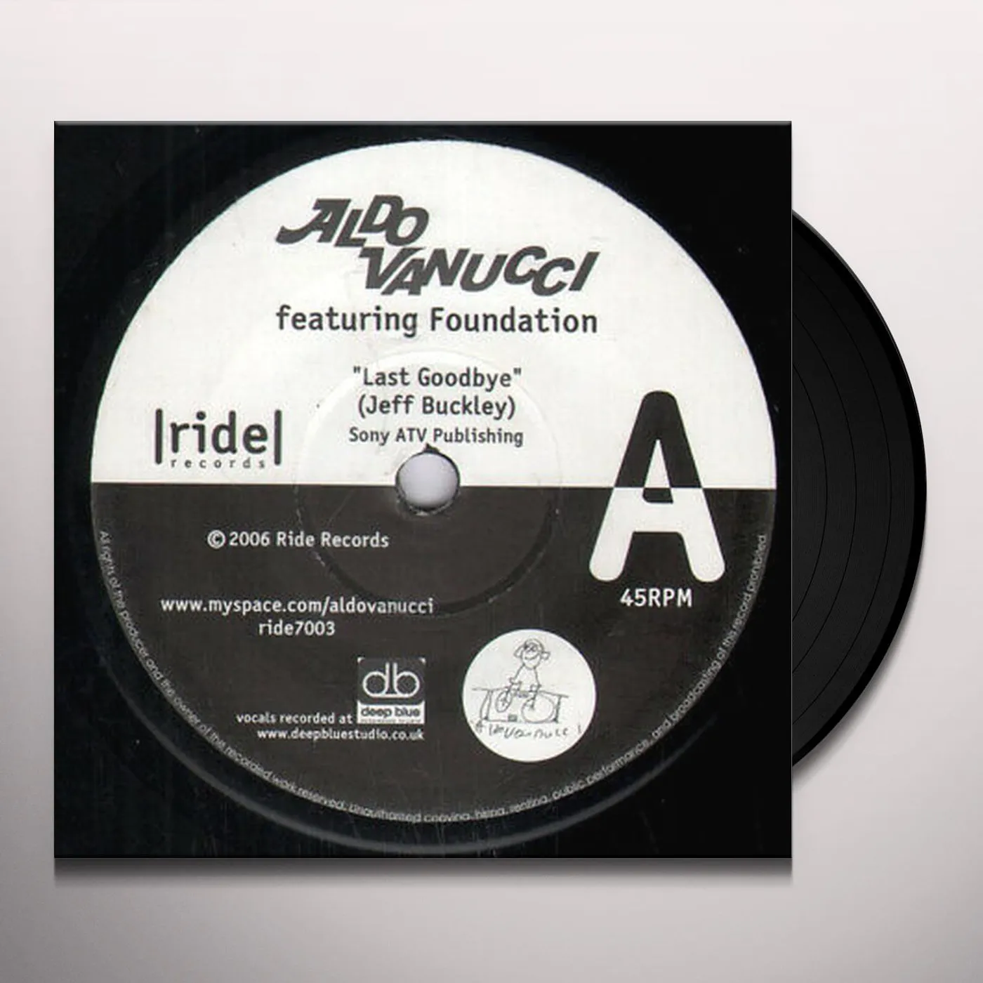 Aldo Vanucci LAST GOODBYE Vinyl Record - UK Release