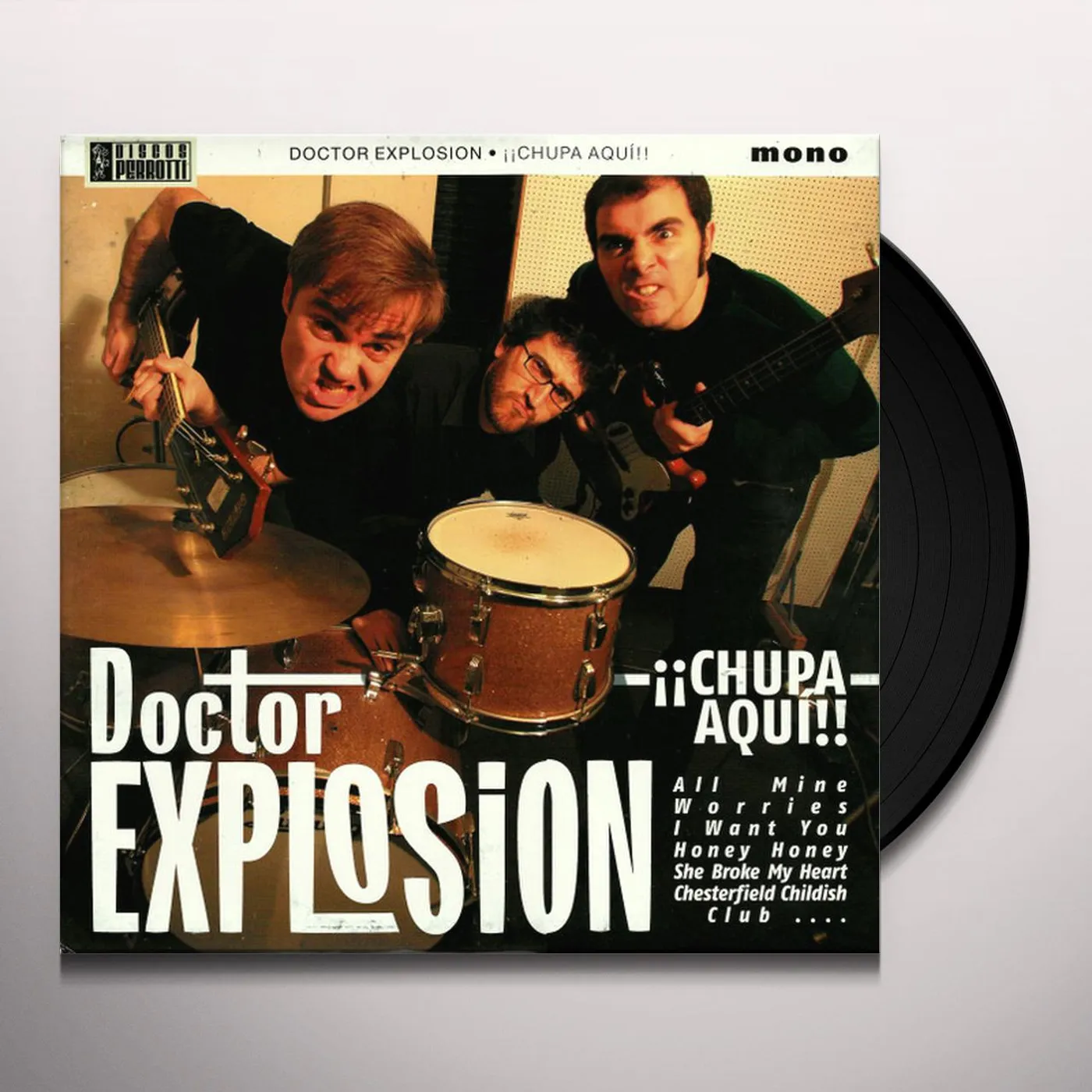 Doctor Explosion CHUPA AQUI Vinyl Record - Holland Release