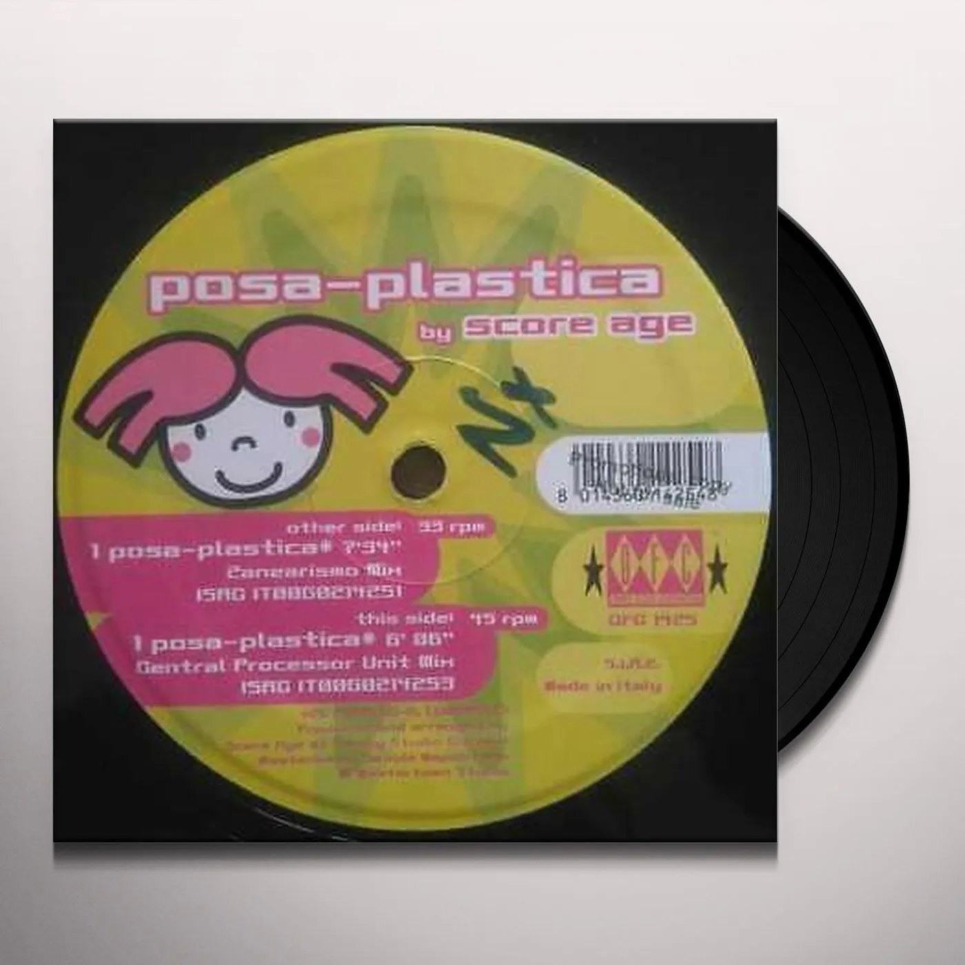 Score Age POSA PLASTICA Vinyl Record