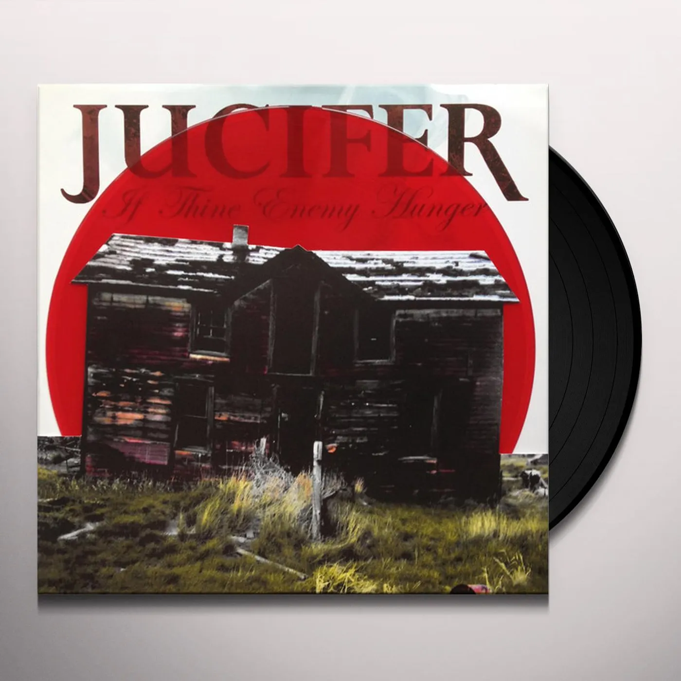 Jucifer If Thine Enemy Hunger Vinyl Record