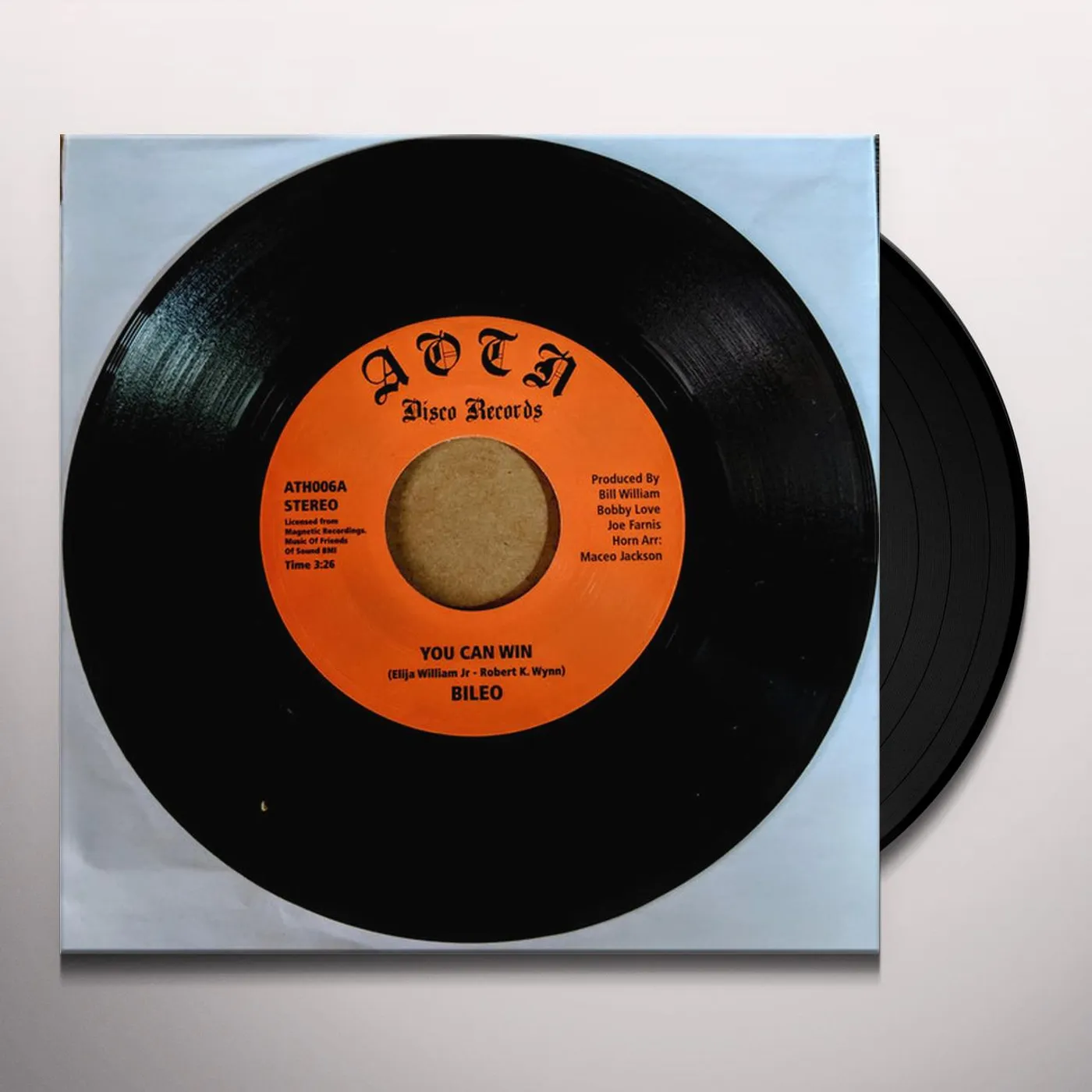 Bileo YOU CAN WIN Vinyl Record - UK Release