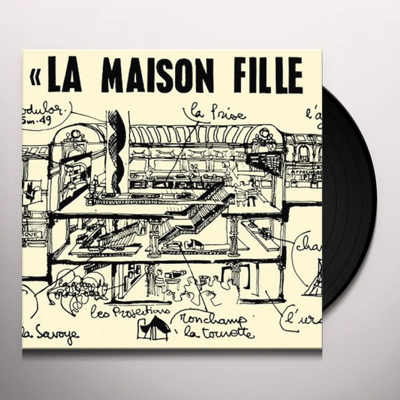 Francois Tusques & Don Cherry LA MAISON FILLE DU SOLEIL (UK) (Vinyl)