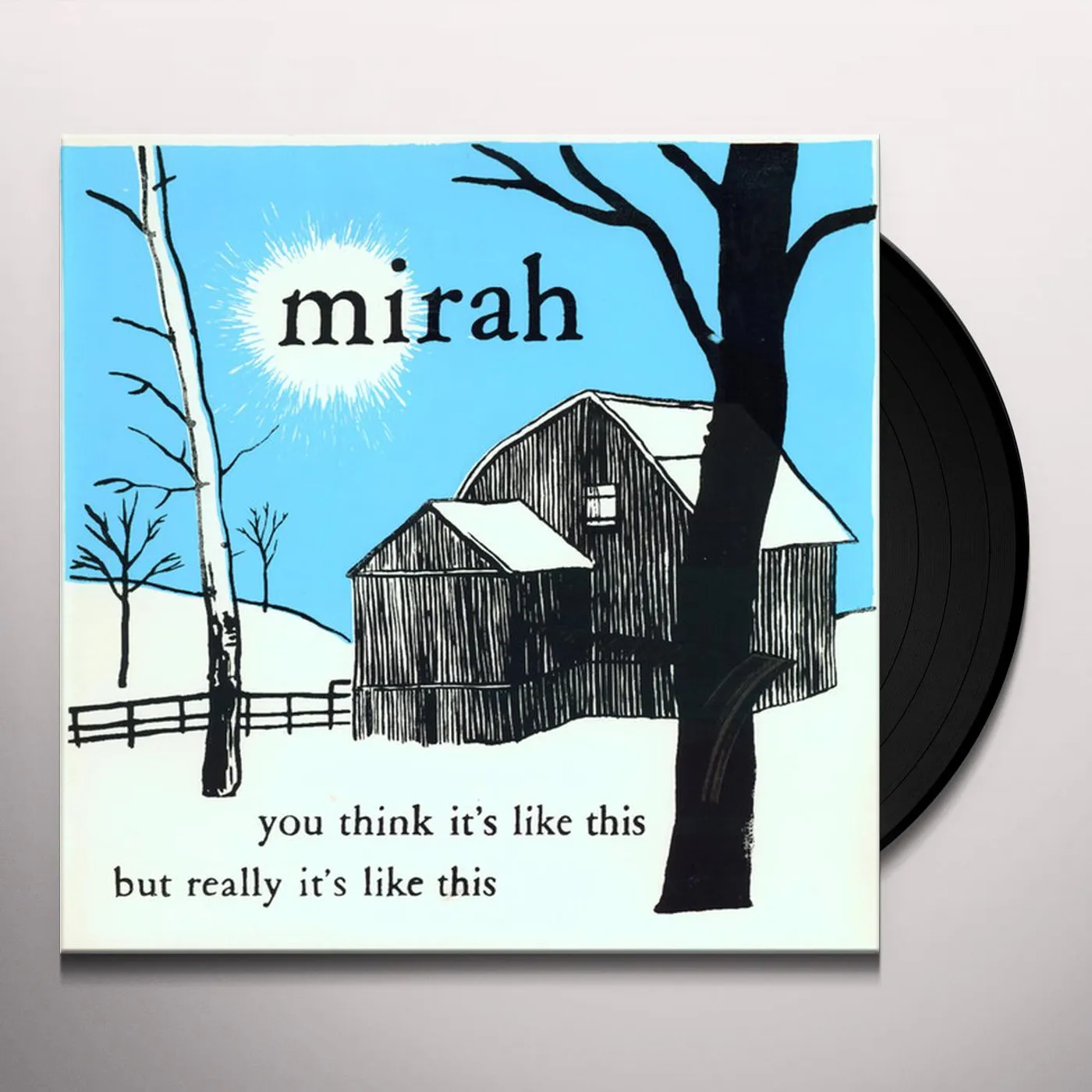 Mirah YOU THINK ITS LIKE THIS BUT REALLY ITS LIKE THIS Vinyl Record