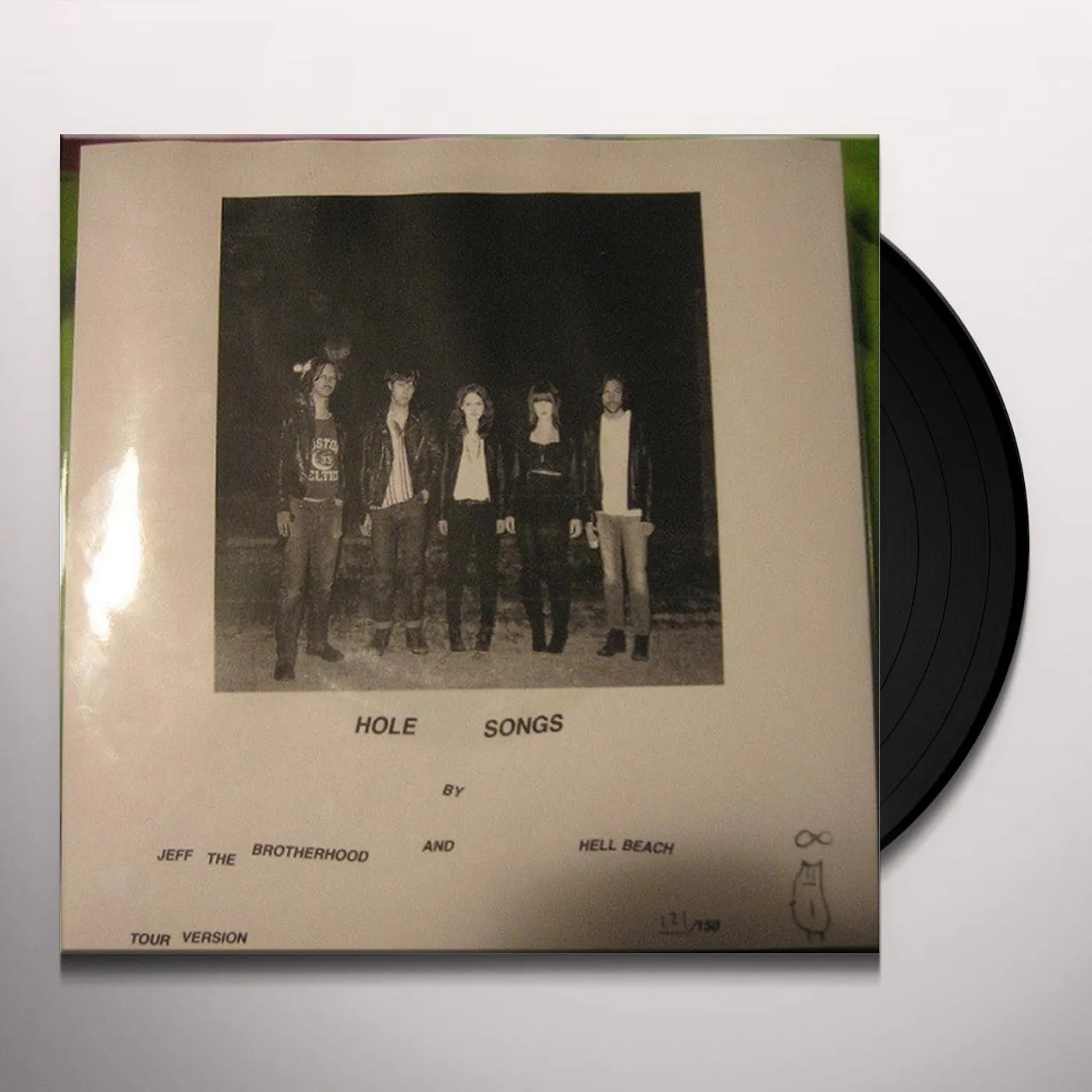JEFF The Brotherhood Hole   7 Vinyl Record