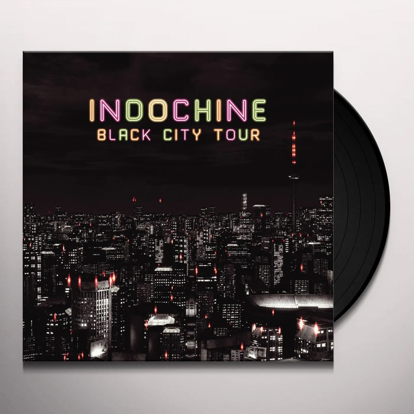 Indochine Black City Tour Vinyl Record