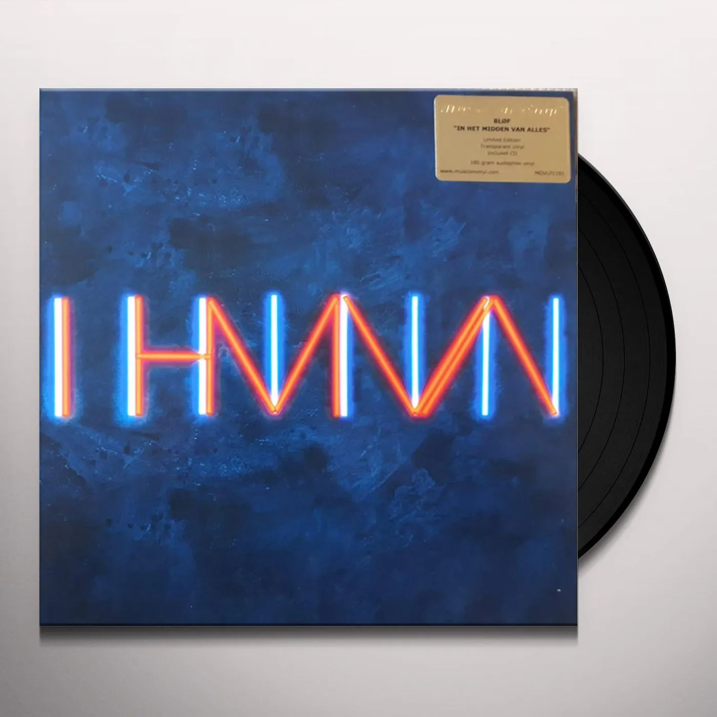 BLØF IN HET MIDDEN VAN ALLES Vinyl Record - Holland Release