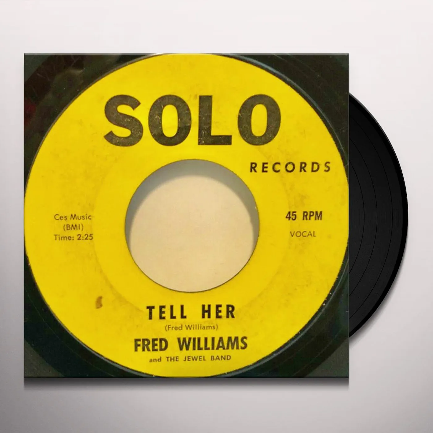 Fred Williams TELL HER Vinyl Record