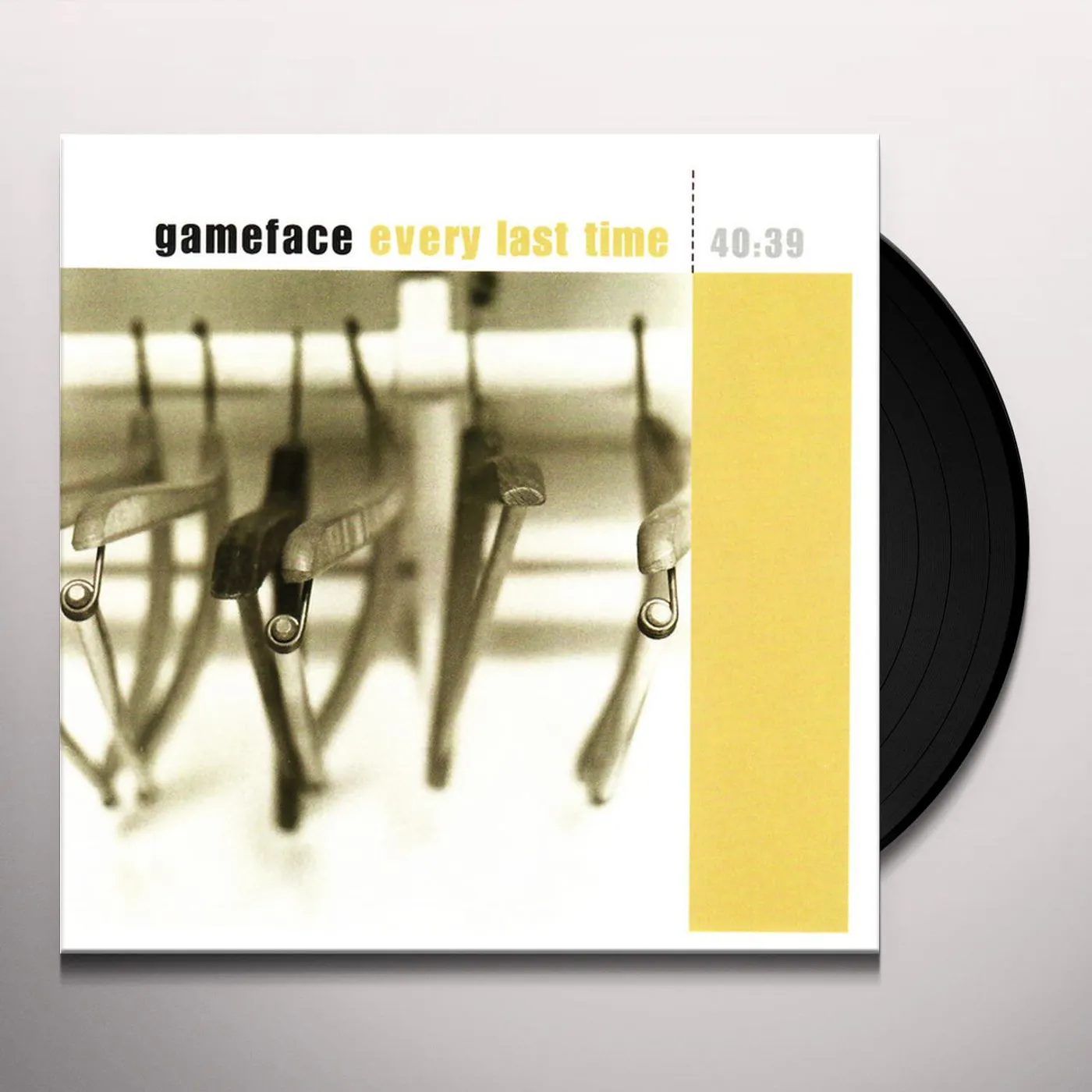 Gameface EVERY LAST TIME (TRANSLUCENT GOLD VINYL) Vinyl Record - UK Release