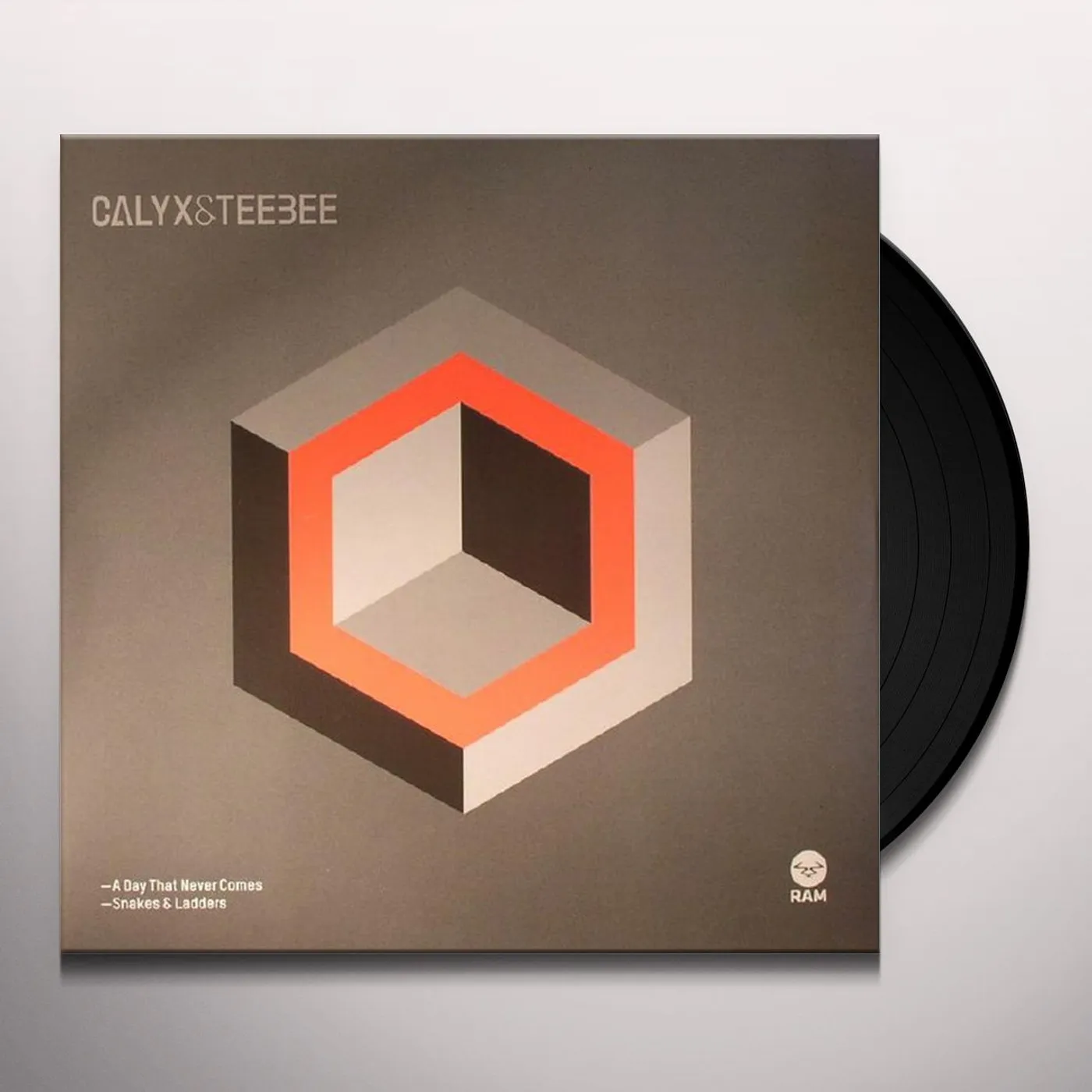 Calyx & TeeBee DAY THAT NEVER COMES / SNAKES & LADDERS Vinyl Record - UK Release