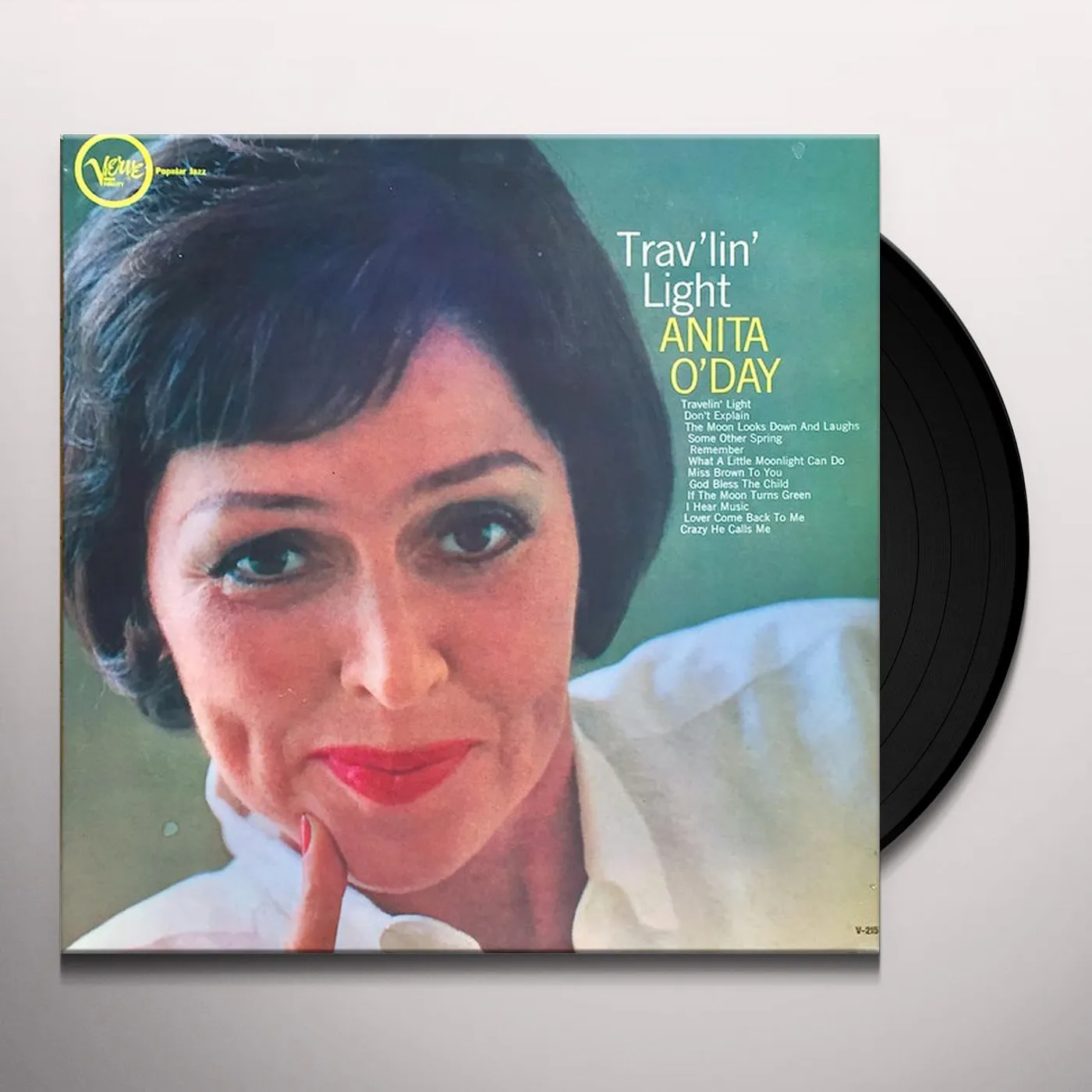 Anita O'Day TRAV'LIN LIGHT Vinyl Record