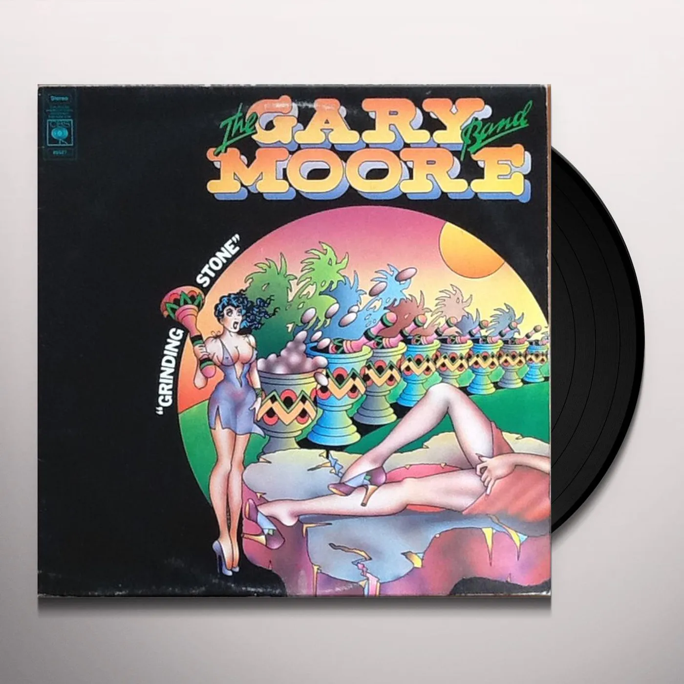 The Gary Moore Band Grinding Stone Vinyl Record